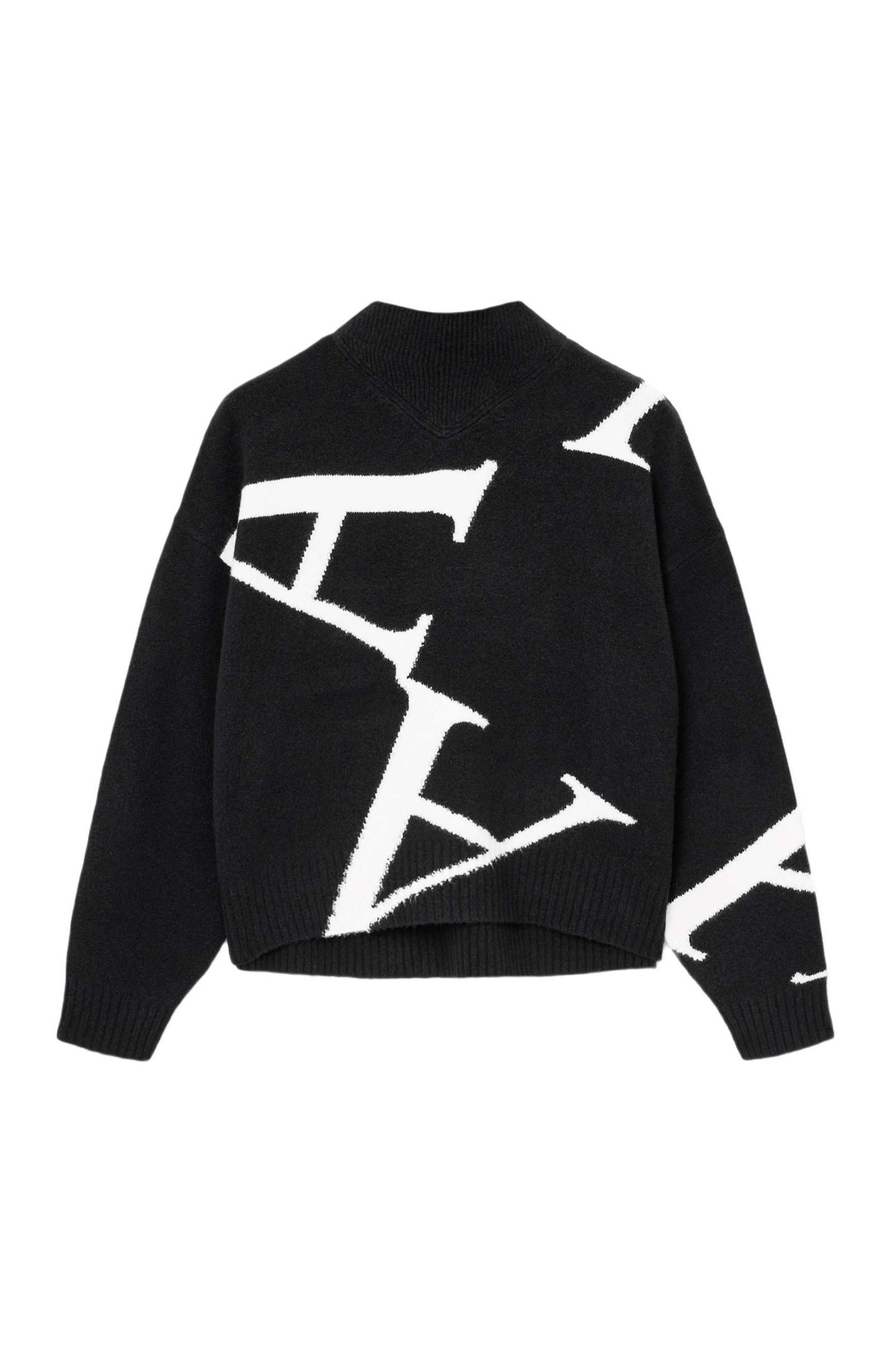 A STAR JUMPER BLACK/WHITE 6