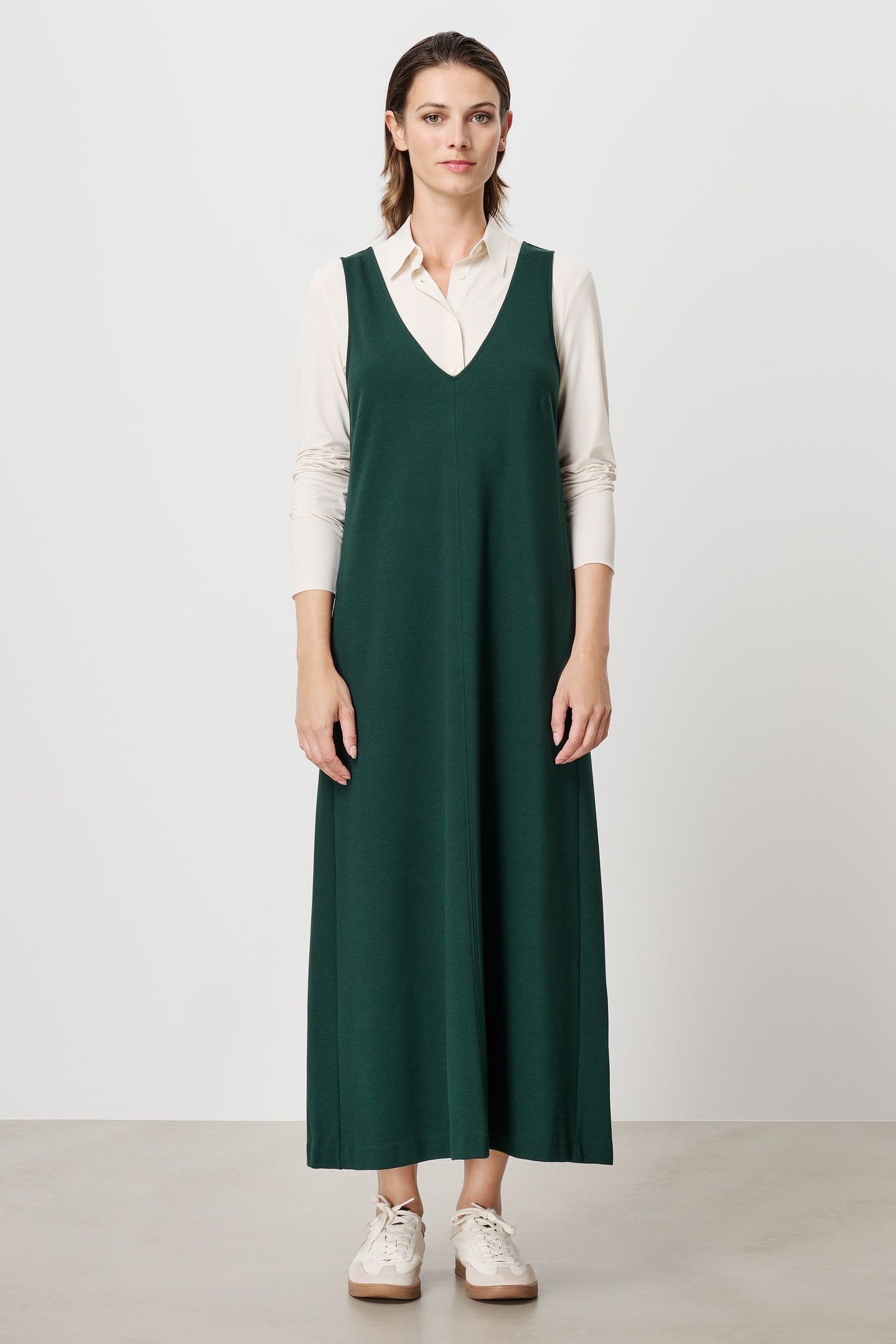 CHEVY DRESS DEEP GREEN 1