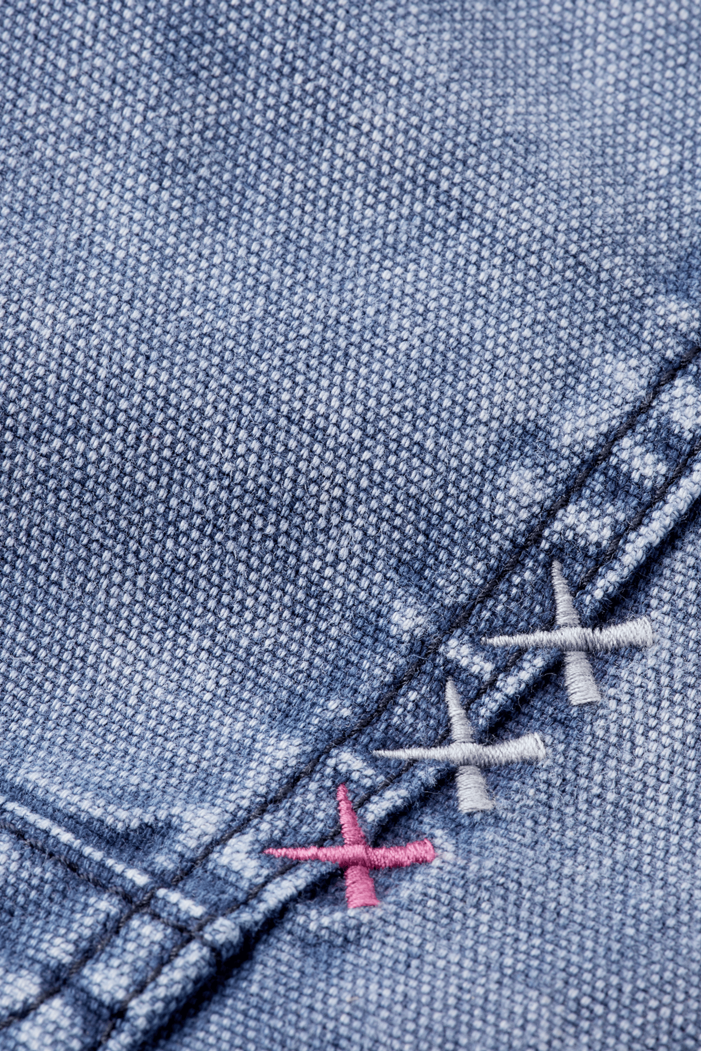 THE PITCH LOOSE FIT WORKWEAR CANVAS JEANS NAVY 7