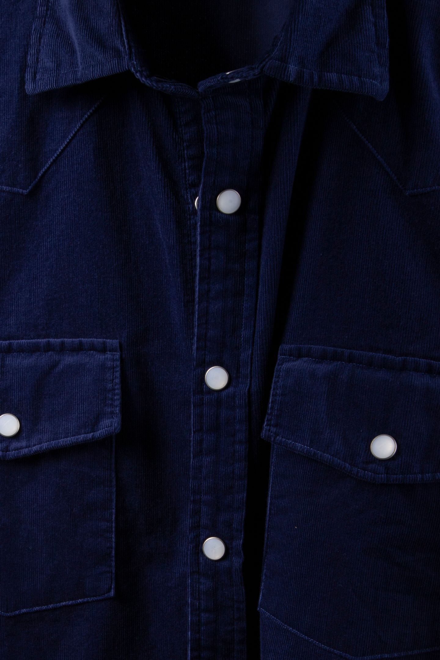 CASUAL SOLID SHIRT DARK BLUE 6
