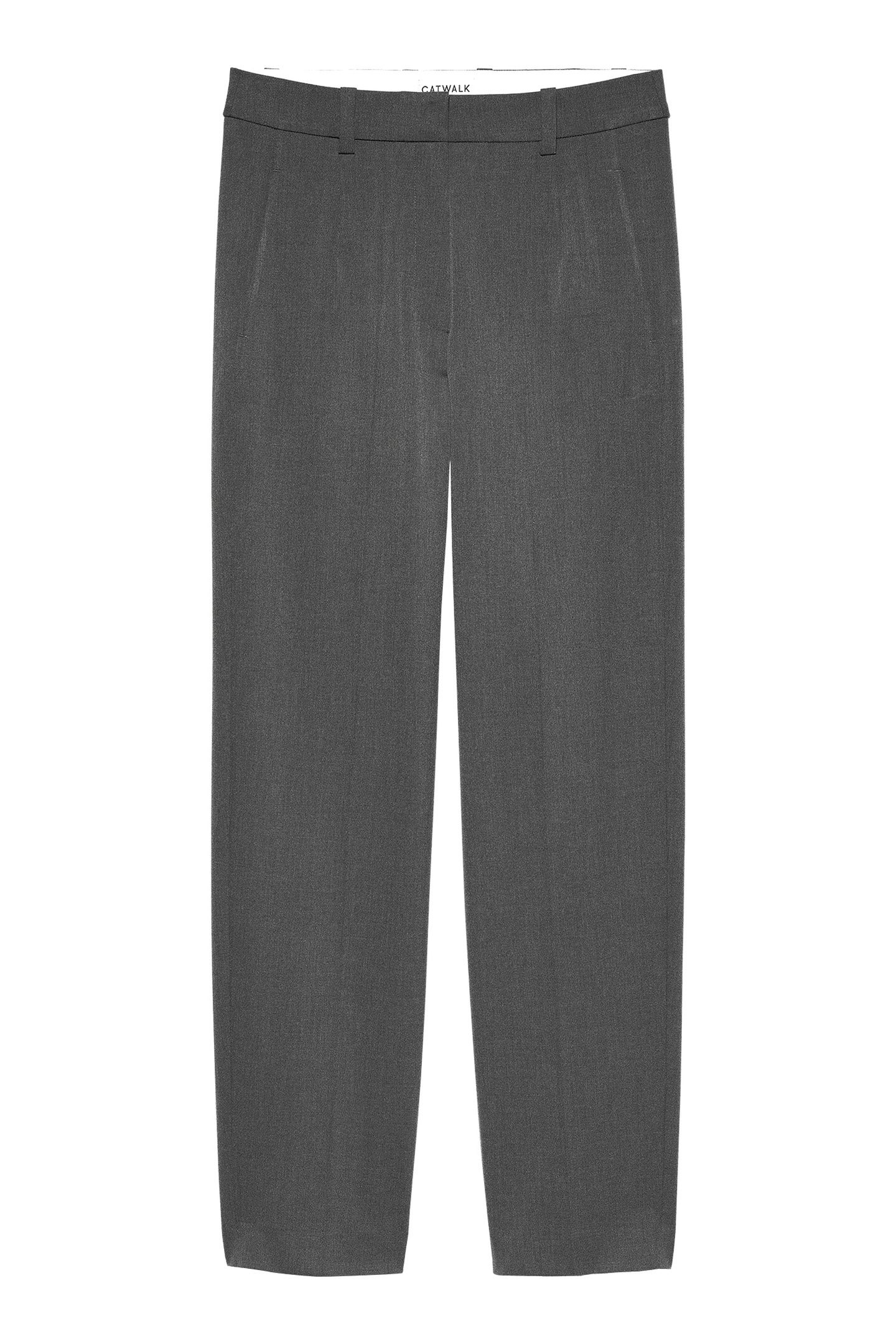 TAPERED TROUSERS DARK GREY MELANGE 4