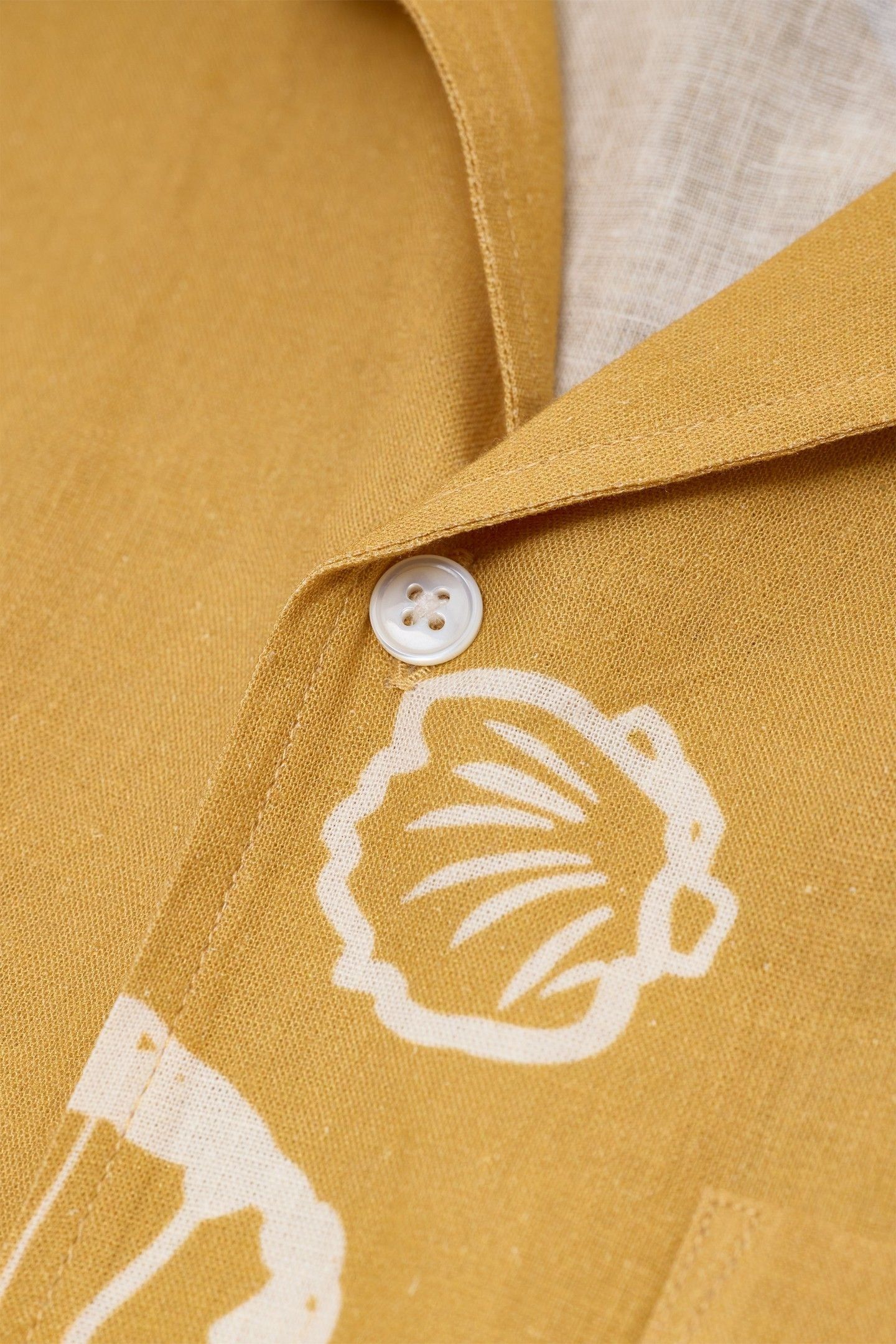 SHORT SLEEVED SHIRT MANGO YELLOW 5