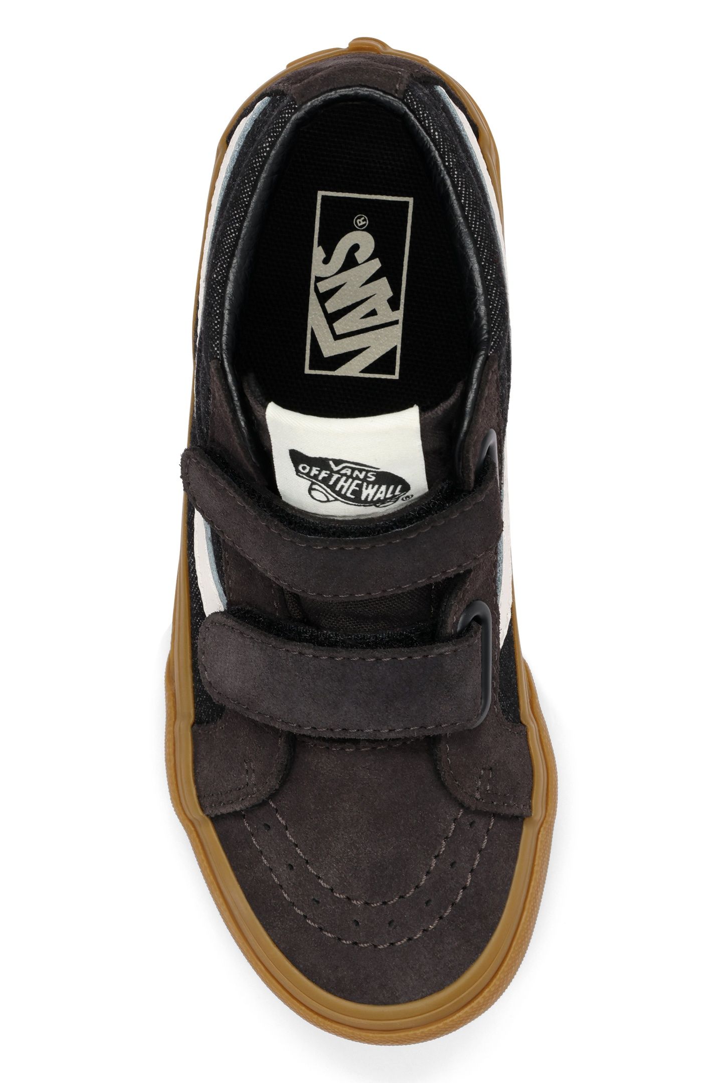 YOUTH UNISEX SK8-MID REISSUE V DENIM BLACK 6