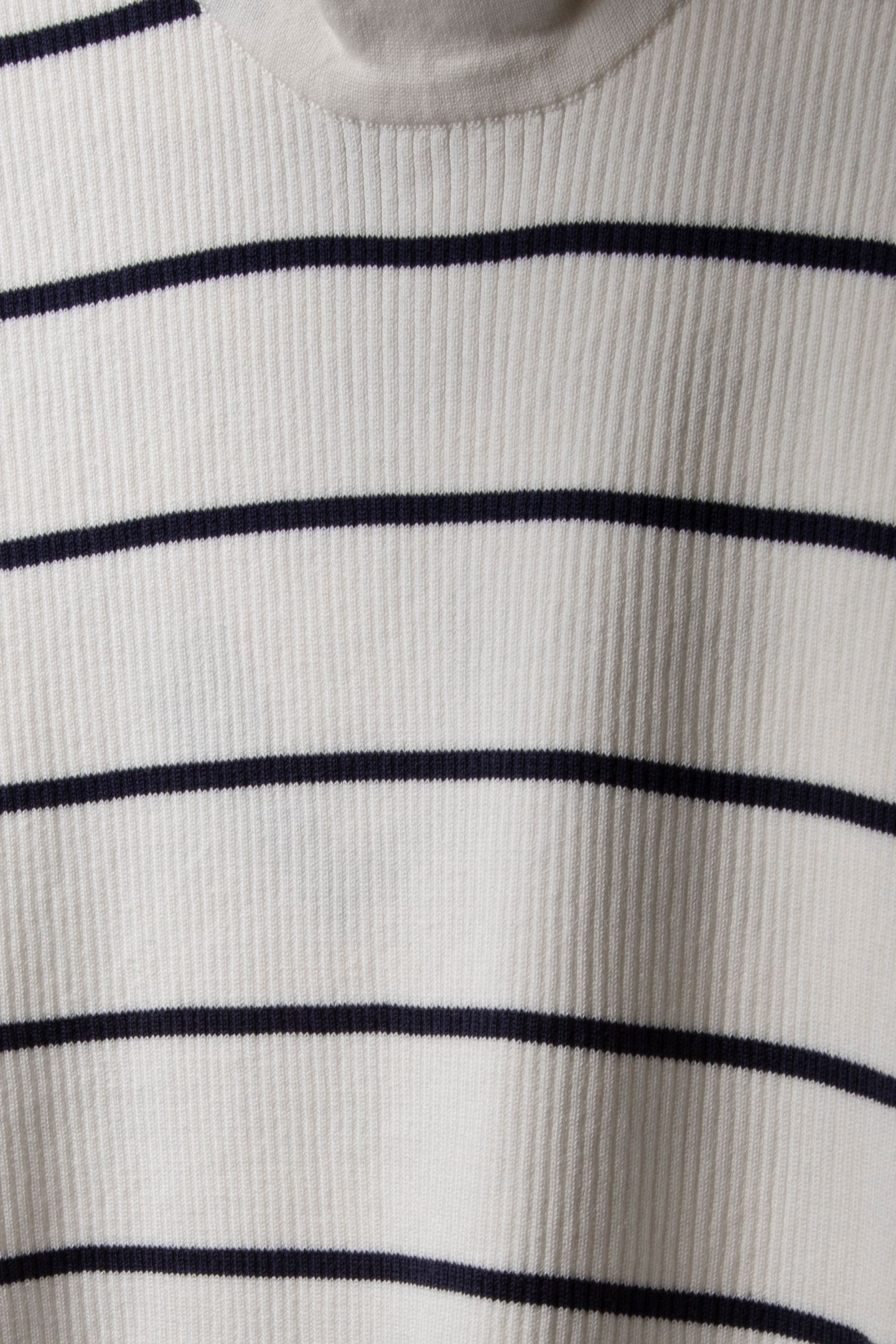 HIGH NECK RIBBED TOP WHITE 6