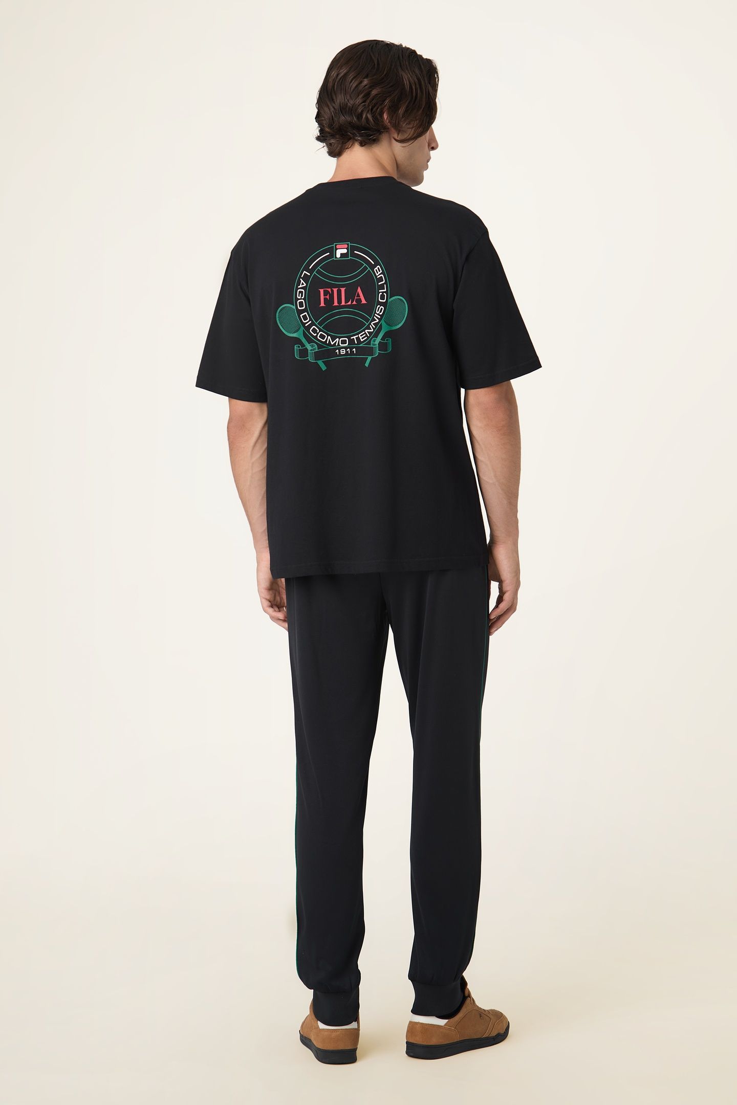 SAGANO REGULAR TRACK PANTS BLACK 3