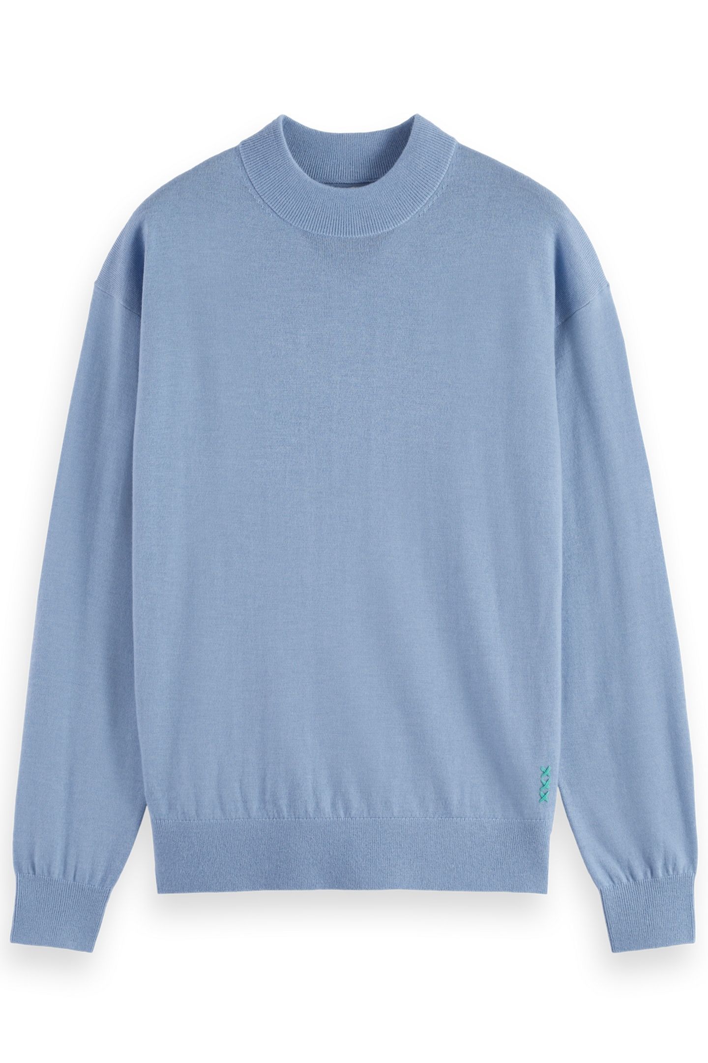 SEASONAL CORE - DROPPED SHOULDER MOCK NECK PULLOVER FADED DE 4