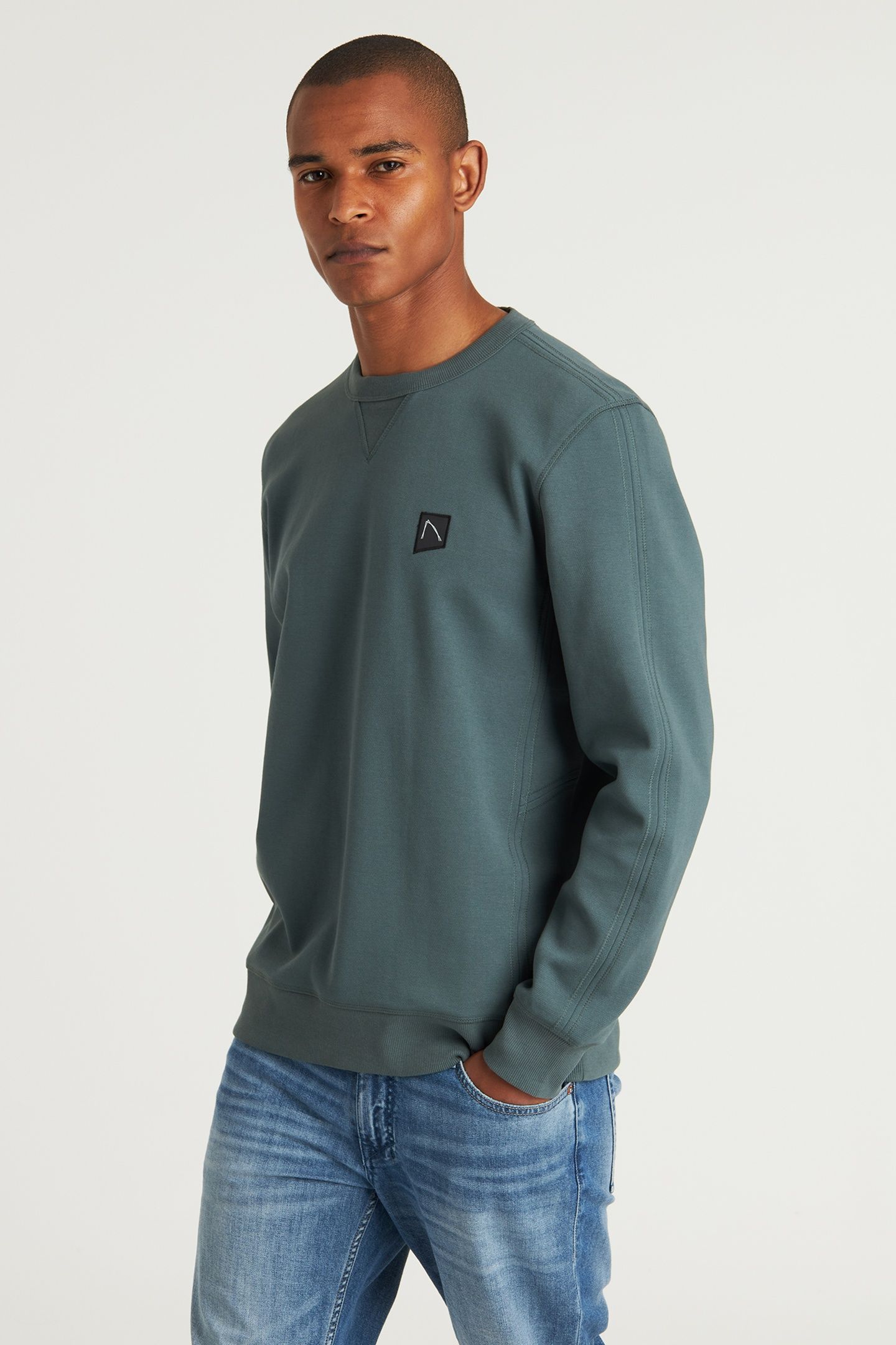 RYDER SWEATER BALSAM GREEN 2