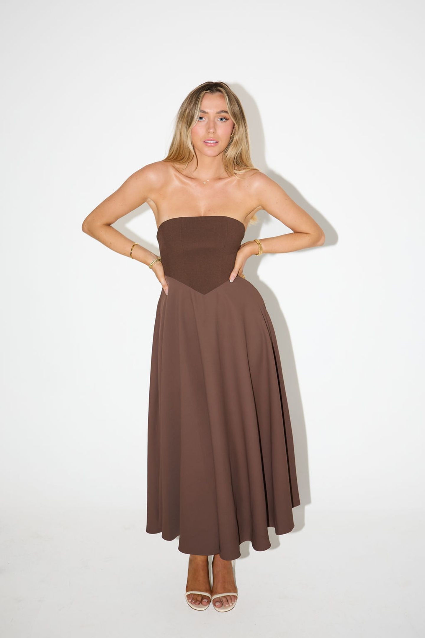 MIDI DRESS CHOCOLATE 1