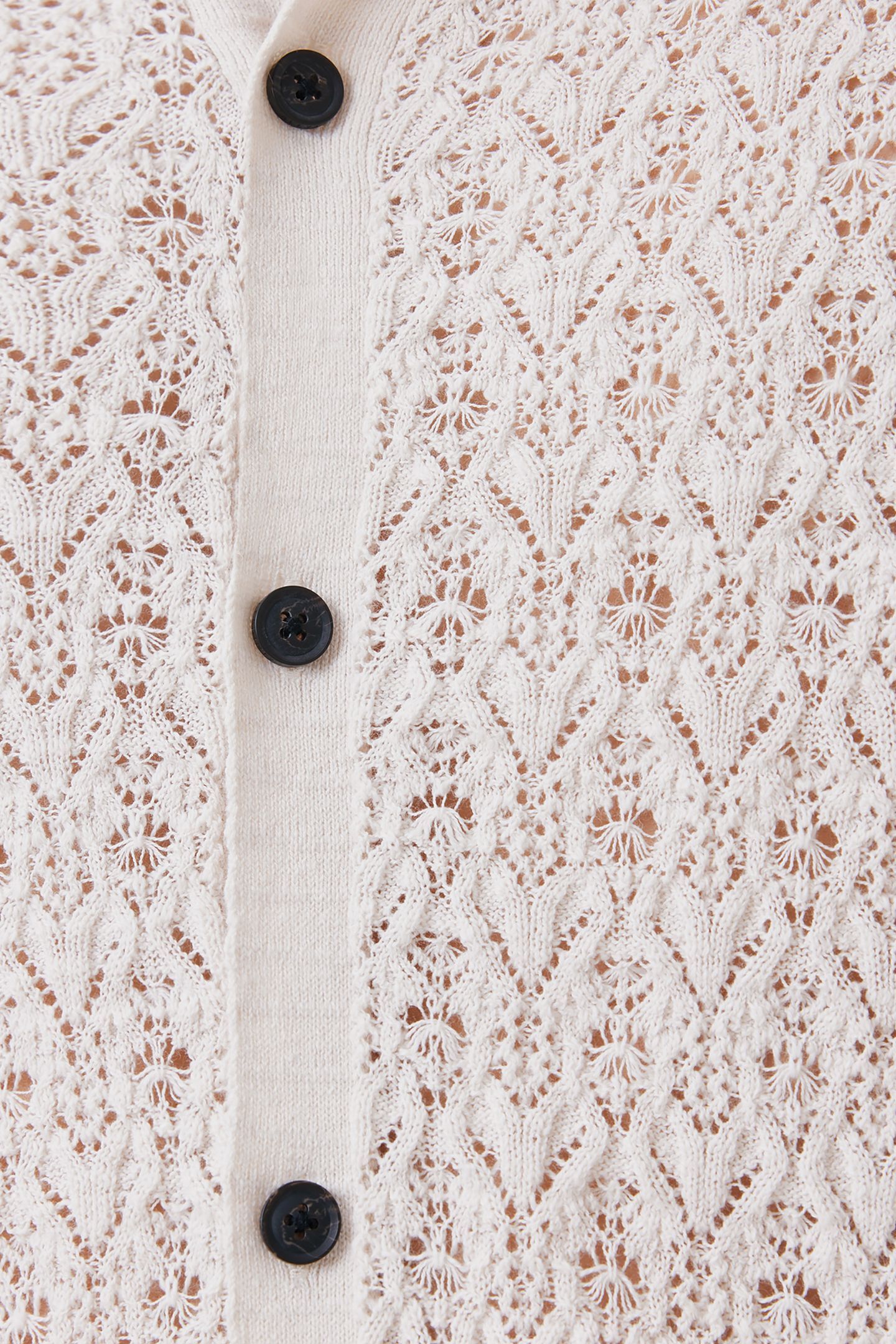 LOIRE SS CARDIGAN ECRU WHITE 6