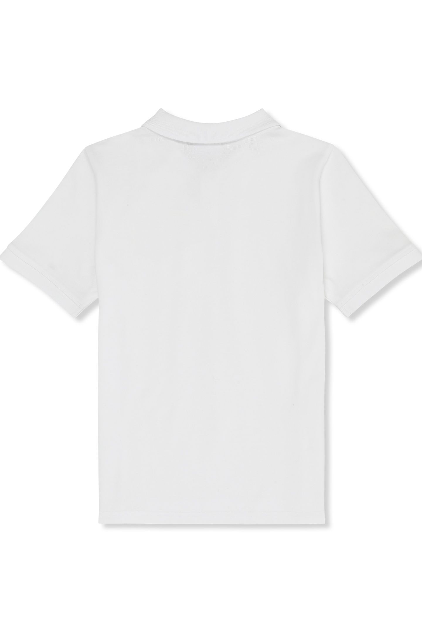 PIAGGIA REGULAR LOGO POLO SHIRT BRIGHT WHITE 2