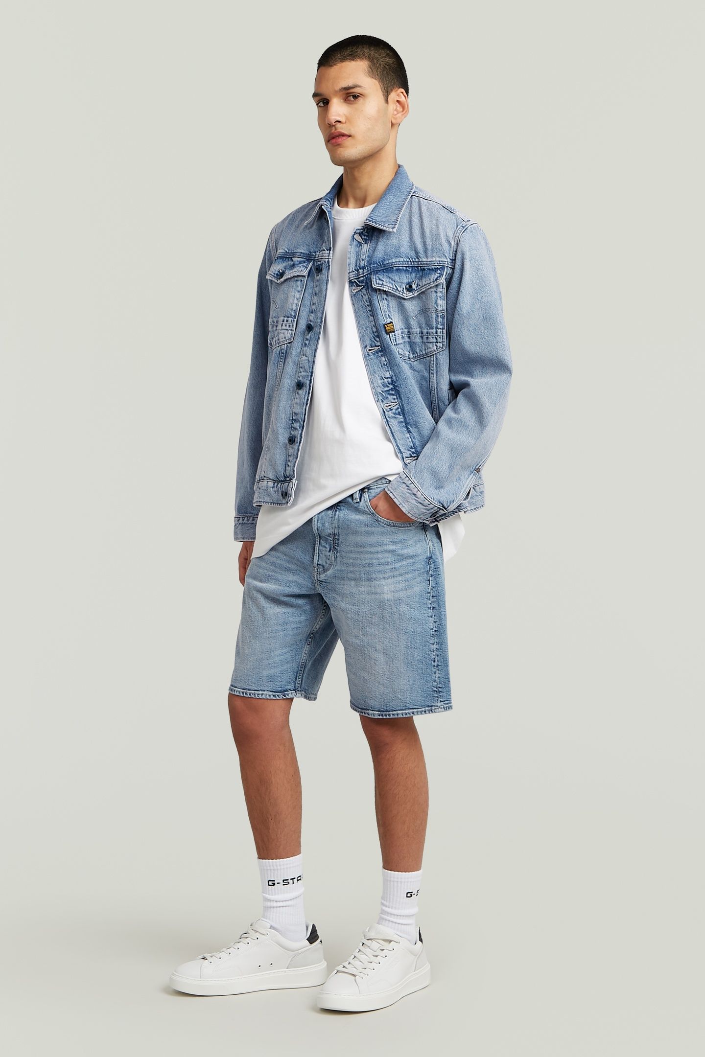 TRIPLE A SHORT LIGHT/PASTEL BLUE 4