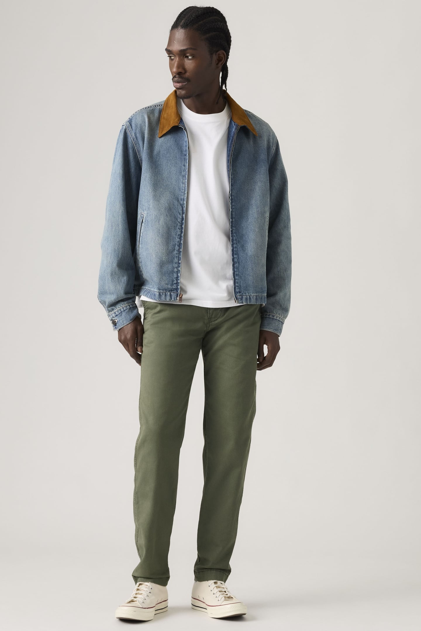 XX CHINO STANDARD TAPER LIGHTWEIGHT LINEN PANTS 7