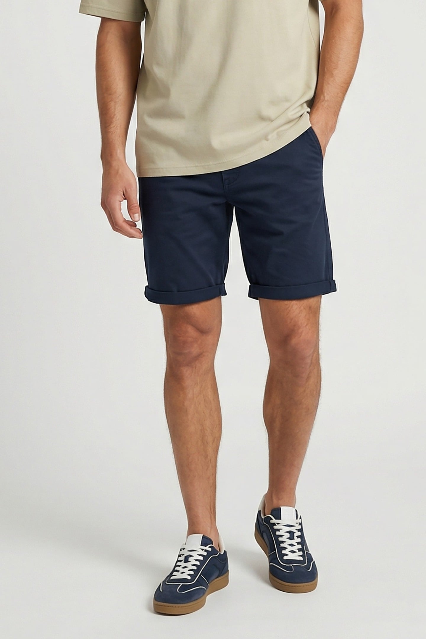 DUCO SHORT CHINO NAVY 1