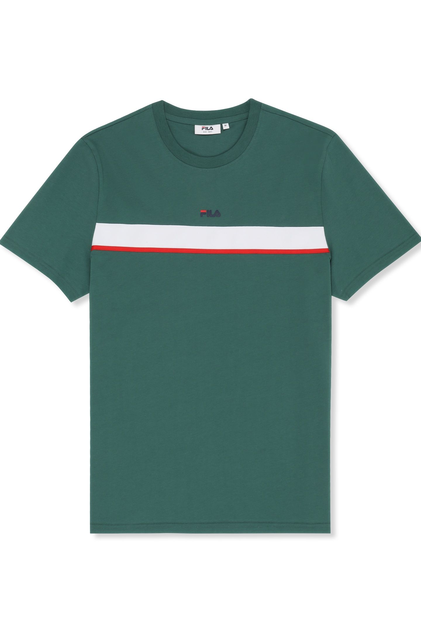 SAGANO REGULAR TAPED T-SHIRT POSY GREEN 4
