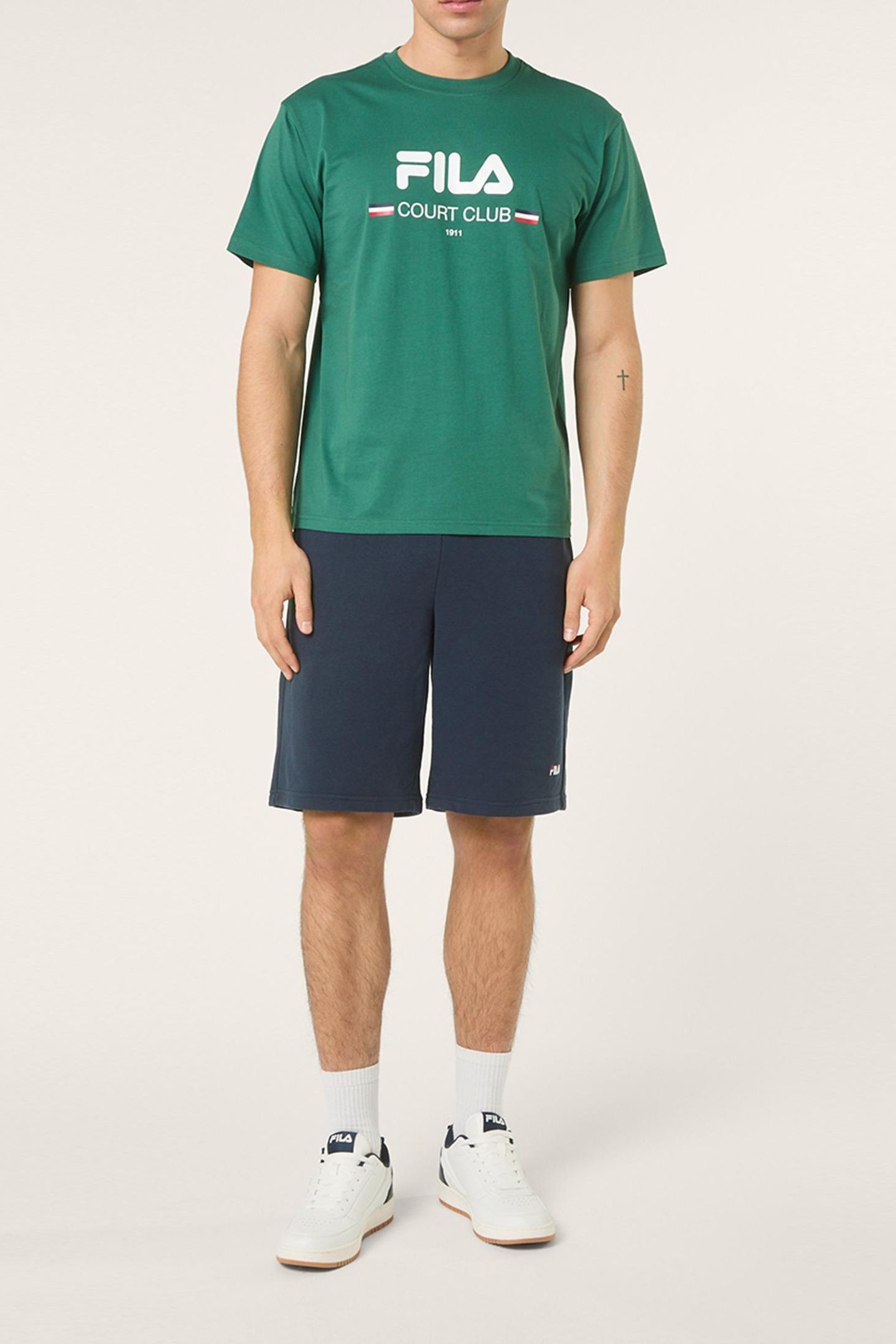 DOCCIA RELAXED LOGO GRAPHIC T-SHIRT POSY GREEN 2