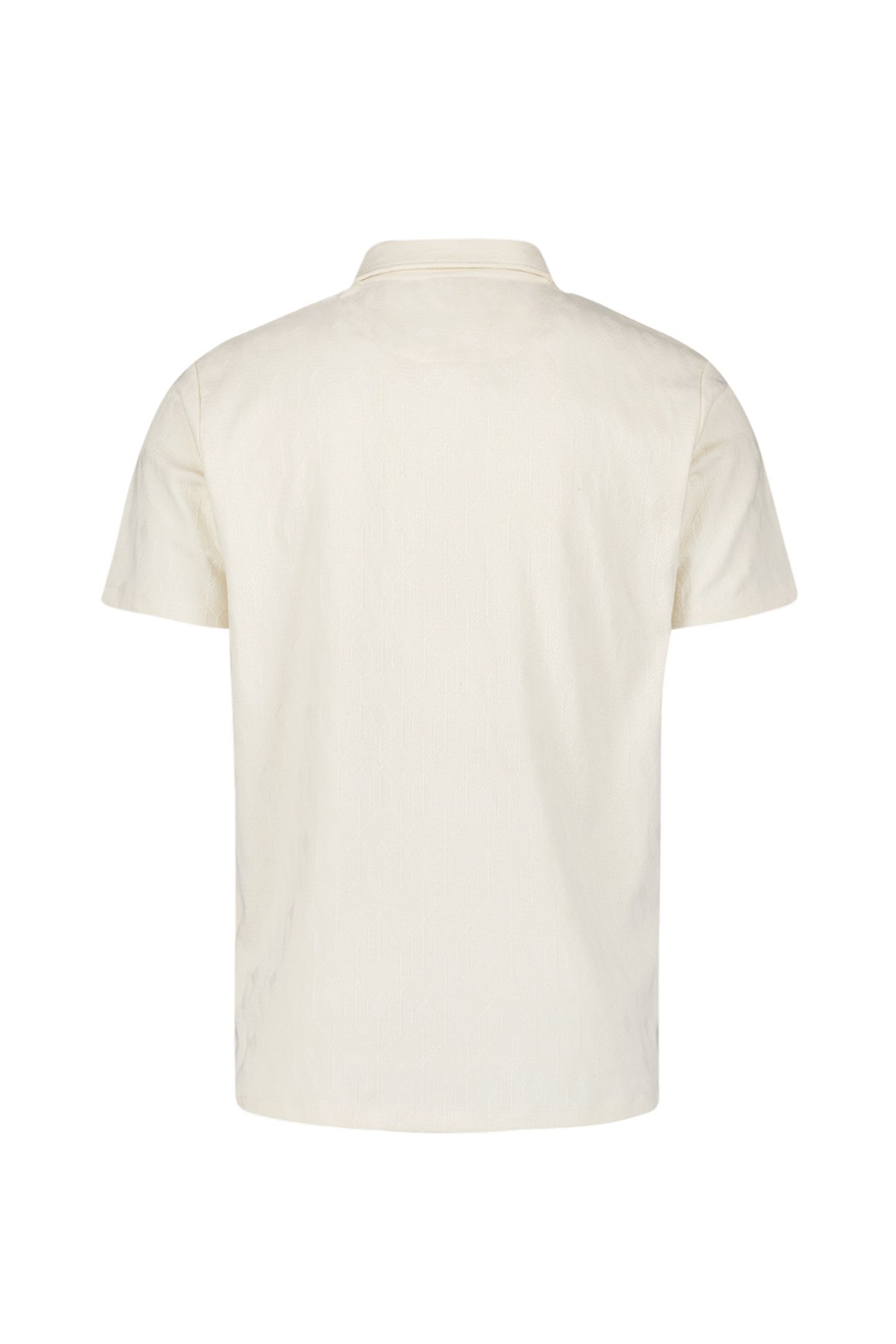 POLO V SOLID TERRY JACQUARD OFFWHITE 6