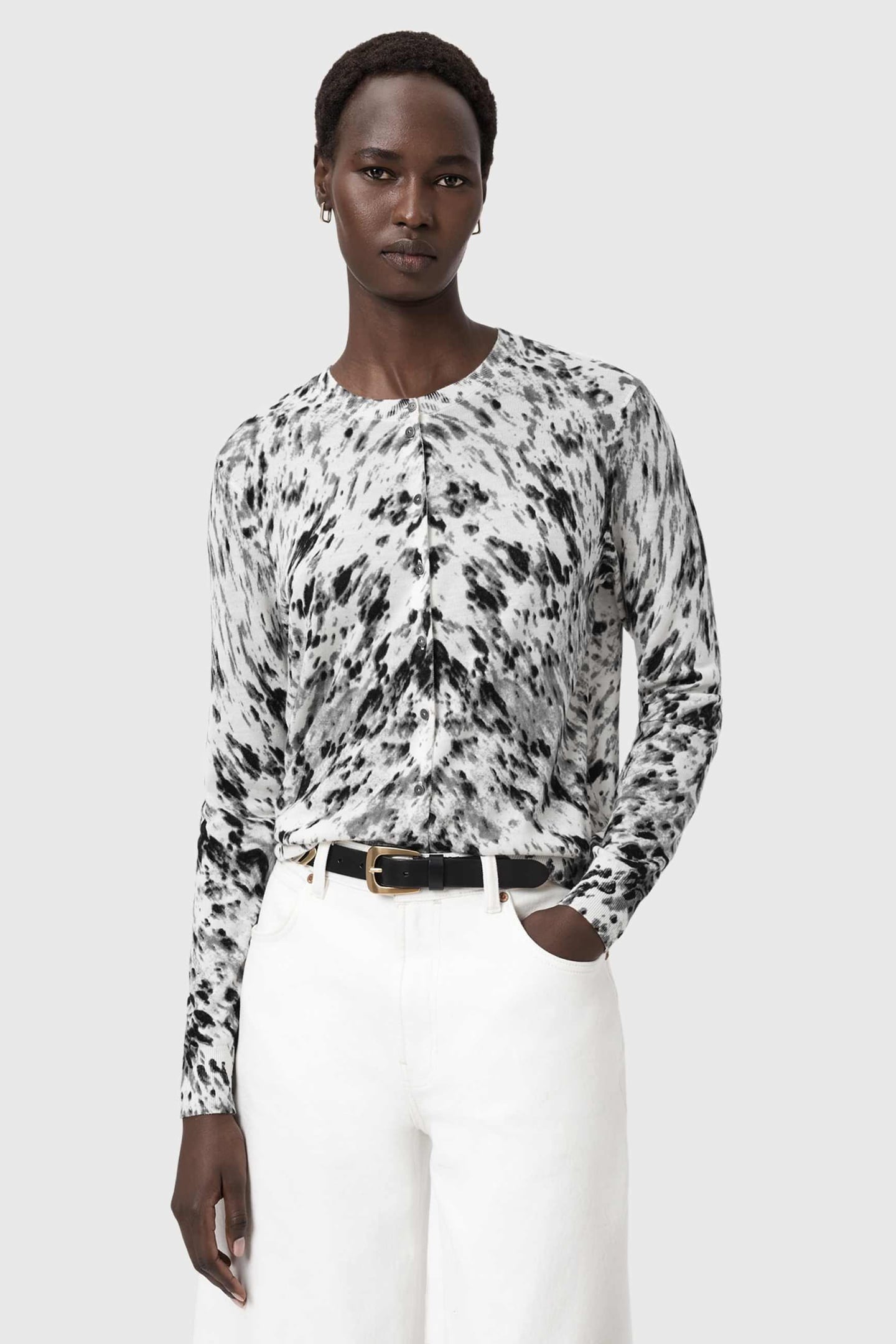 ANOUK CARDIGAN CANTER ECRU WHITE 1