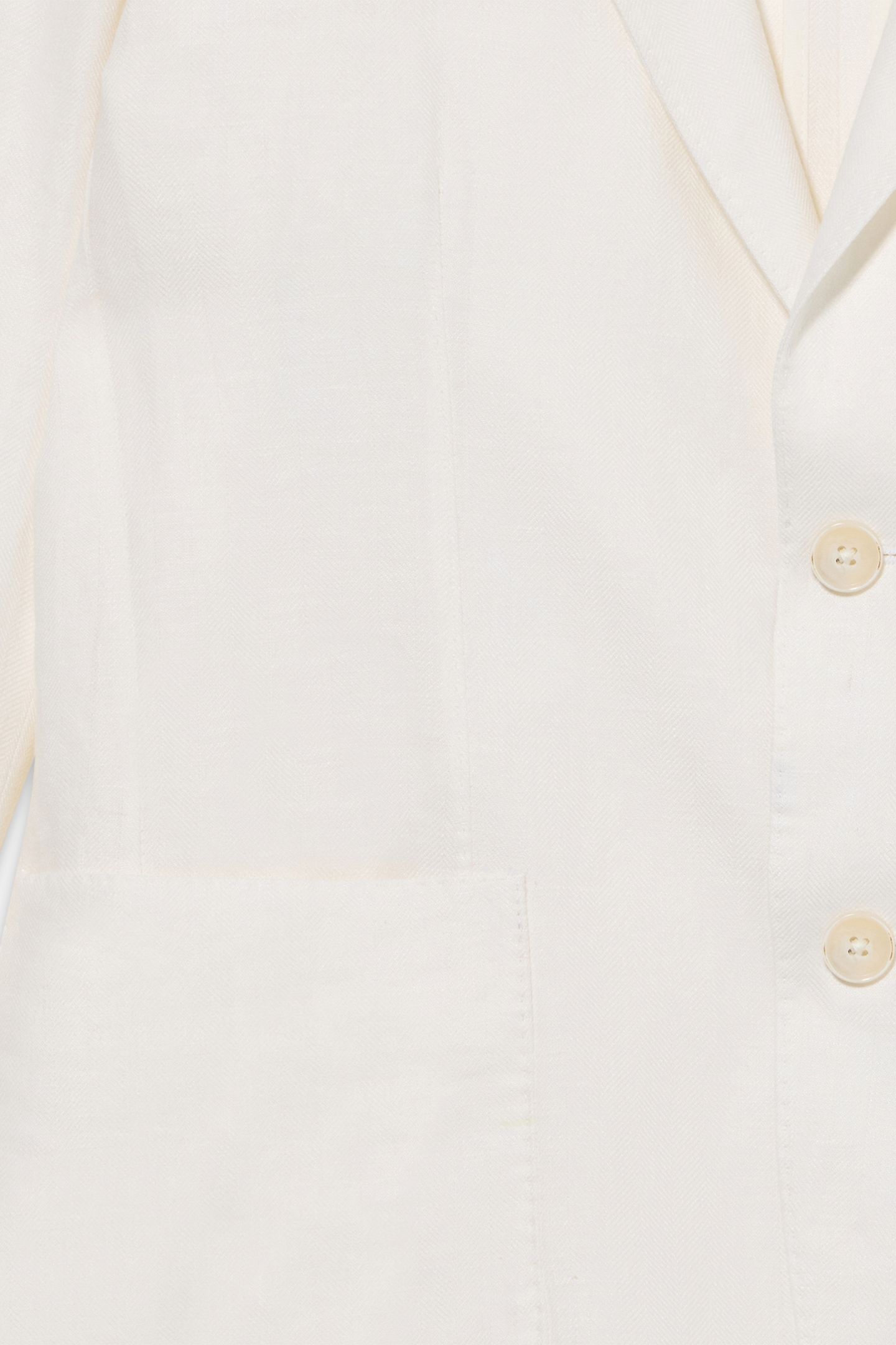JACKET REGULAR LINING LINEN WHITE 4