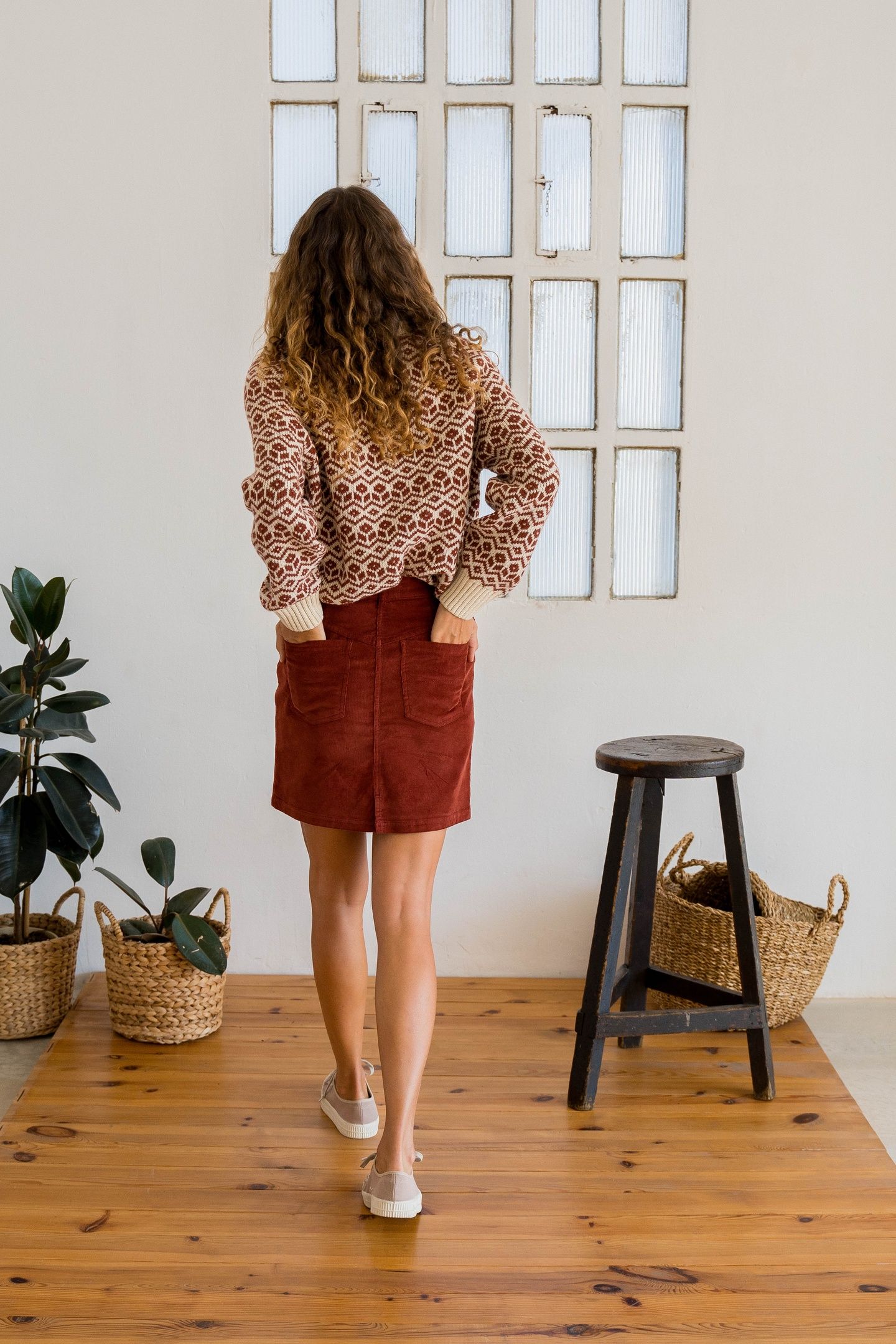 UVITA SKIRT TOFFEE 2