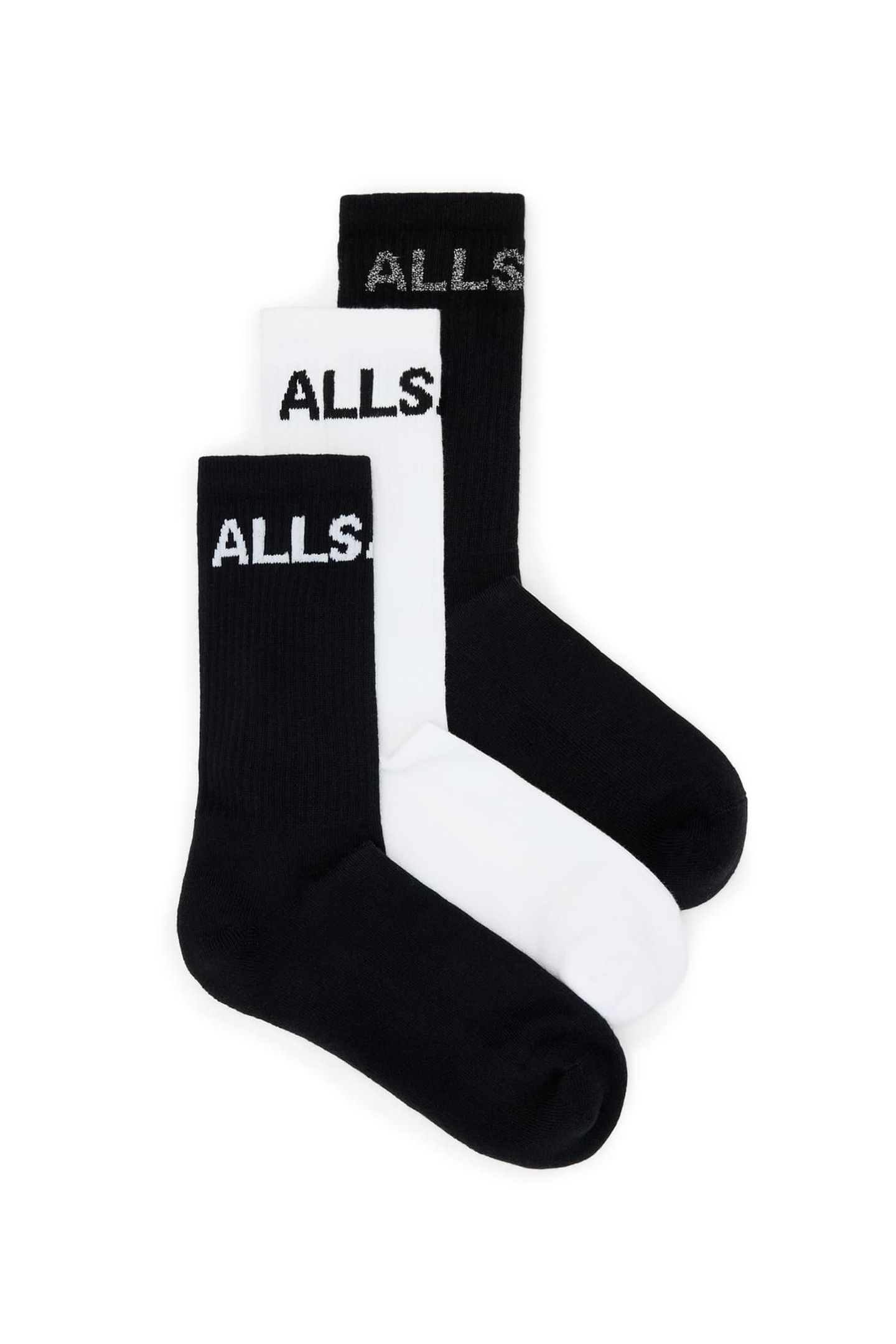 JAE LOGO SOCKS 3PK BLACK/MULTI 2