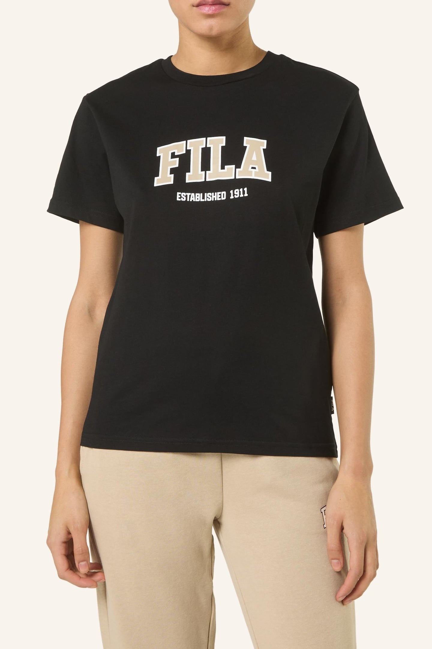 RIFREDI REGULAR GRAPHIC T-SHIRT BLACK 1
