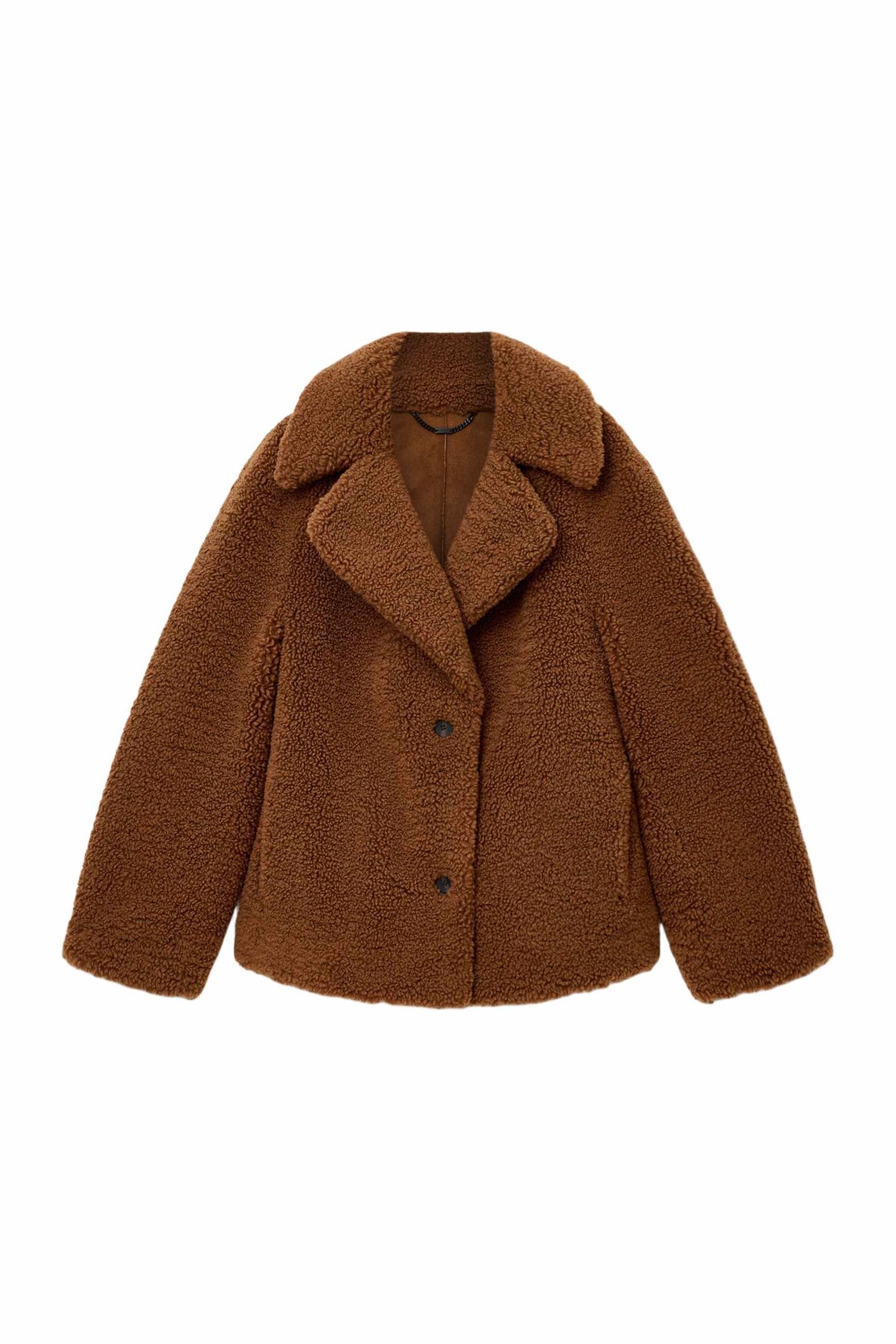 EDDIE FAUX TEDDY COGNAC BROWN 7