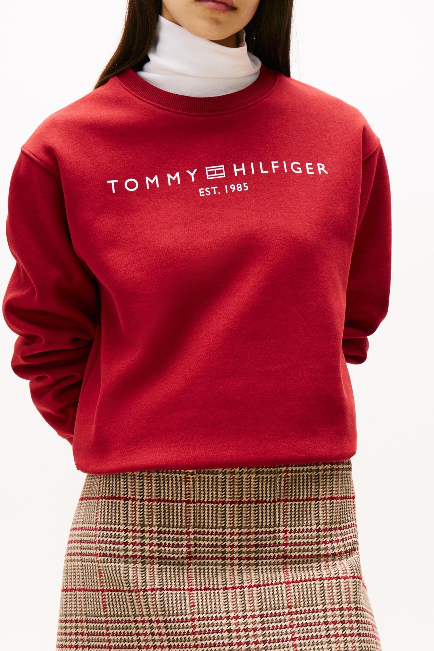 MODERN REGULAR CORP LOGO SWEATSHIRT REGATTA RED 2