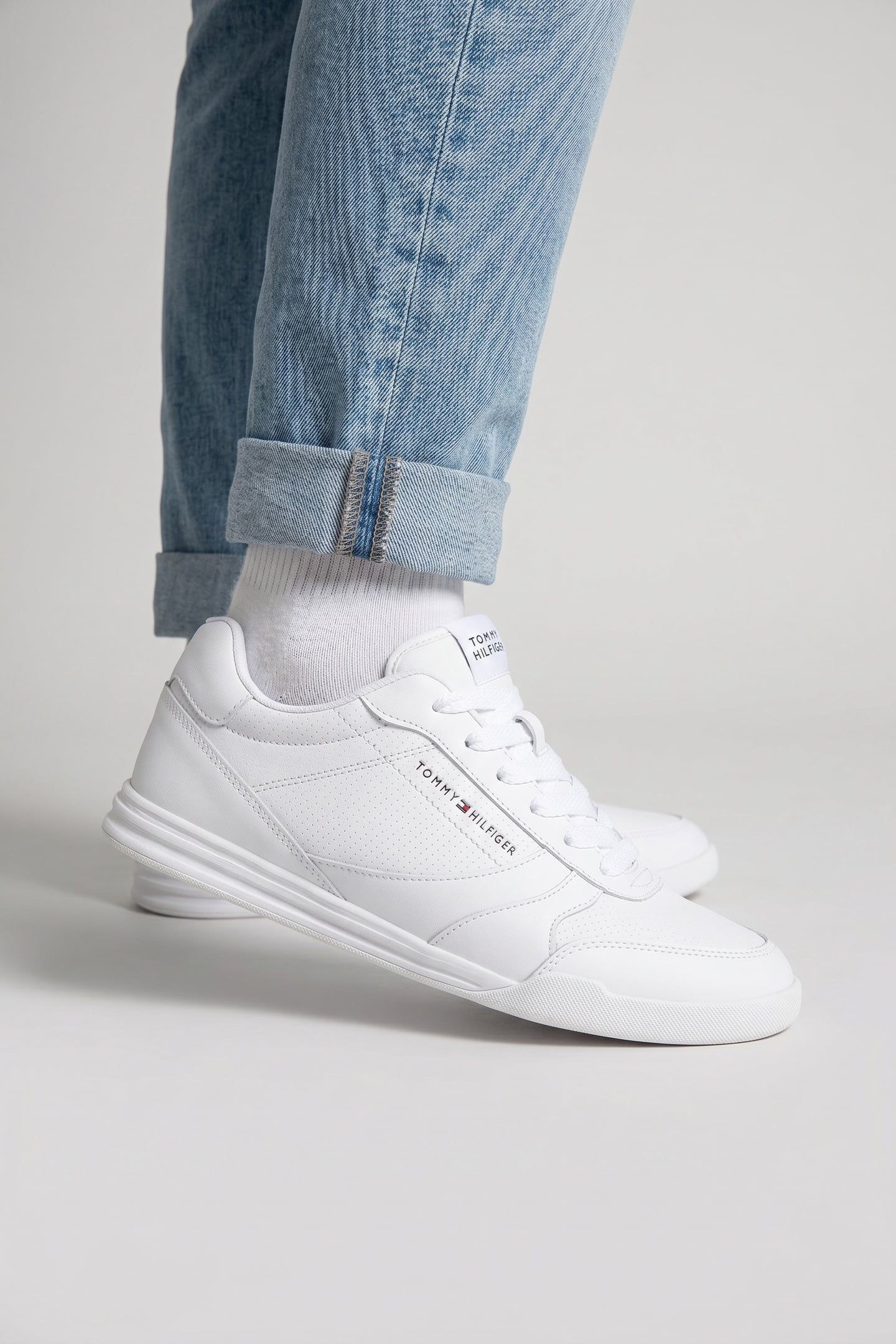 LOPRO CUP LEATHER SHOES WHITE 3