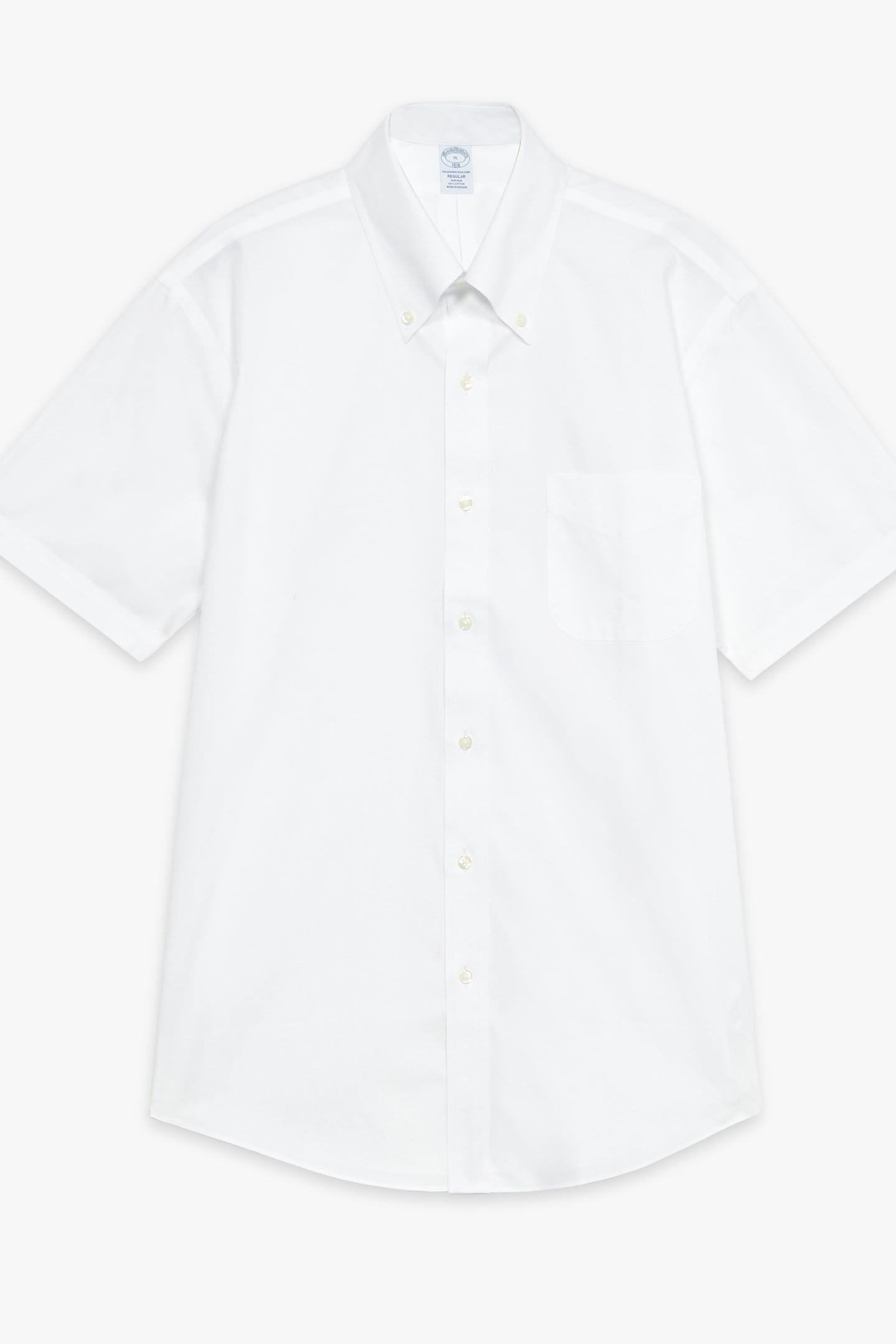 NON-IRON REGULAR SHIRT WHITE 1