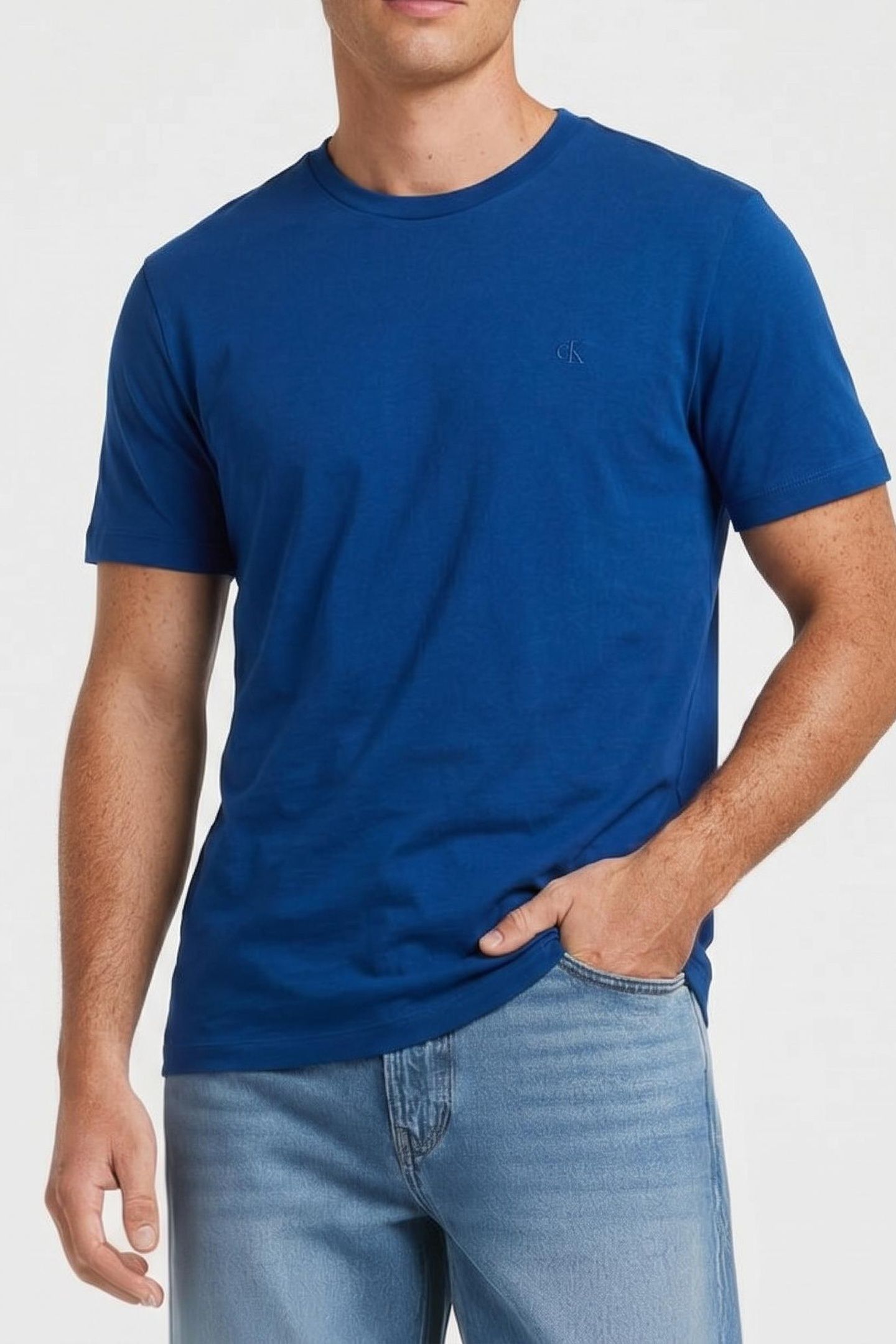 SS SUPIMA TEE CHASE BLUE 1