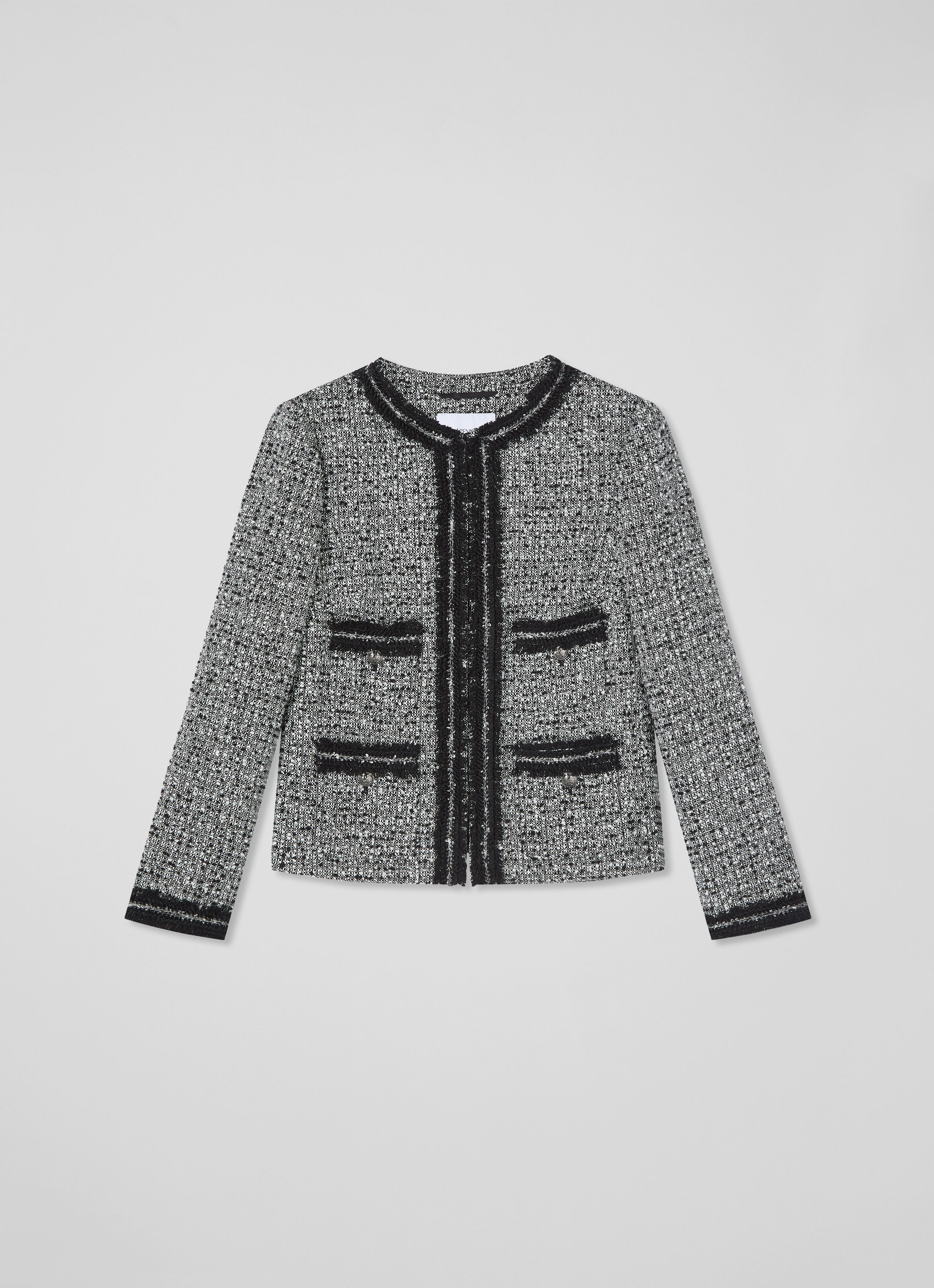 CHARLIE JACKET BLACK/CREAM 4
