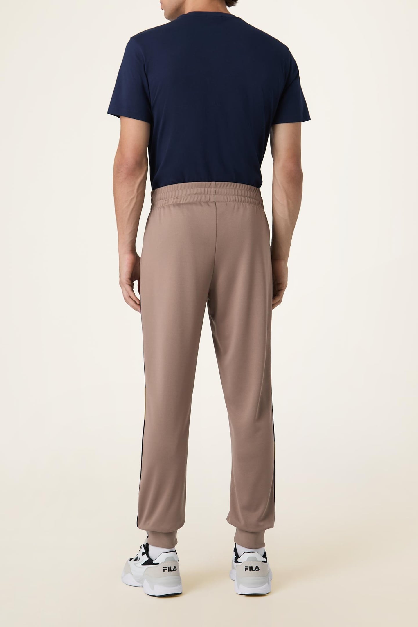 SAGANO REGULAR TRACK PANTS TAUPE GRAY 3