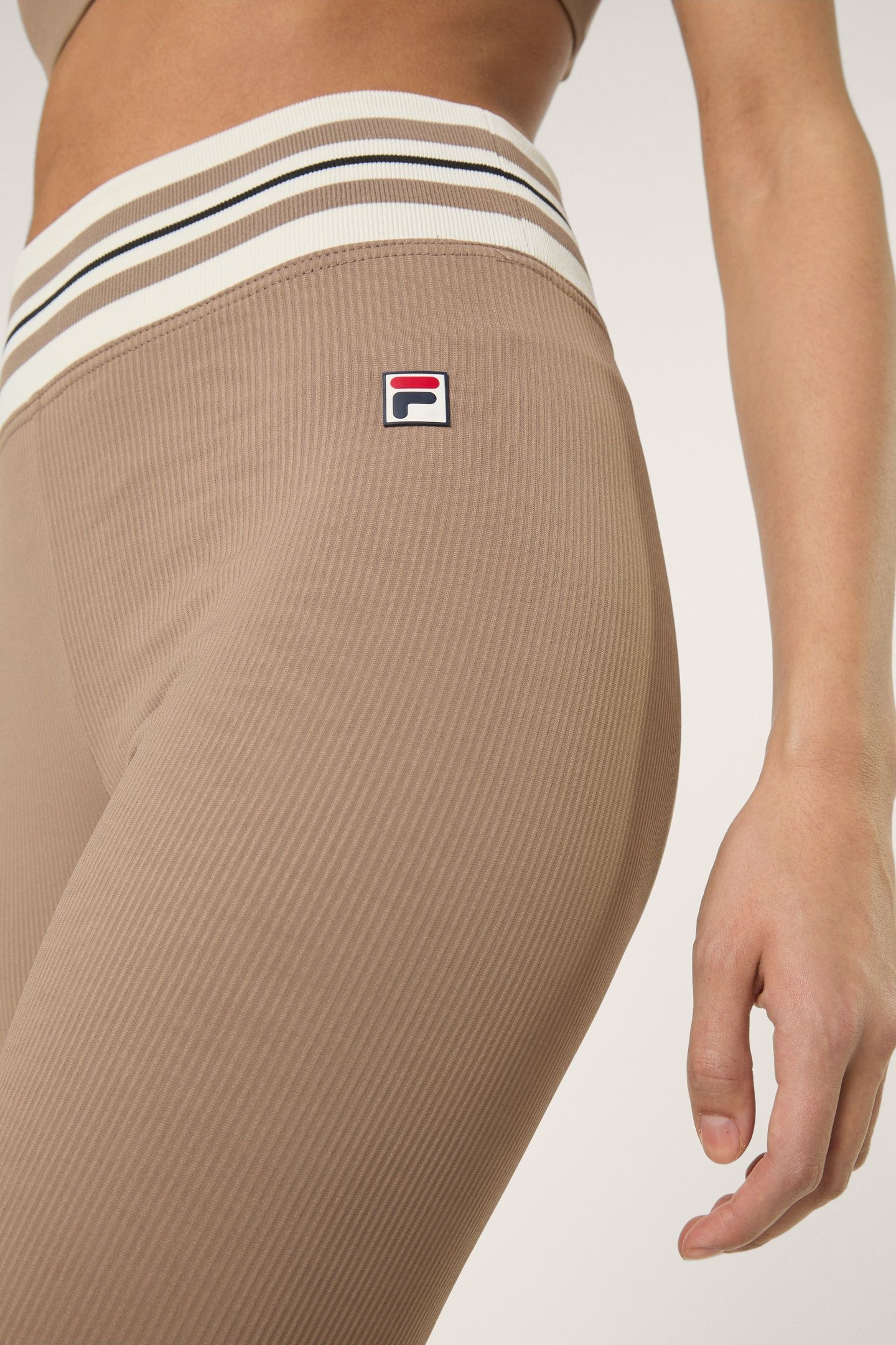 BIENTINA HERITAGE TAPE ACTIVE LEGGINGS PINE BARK 6