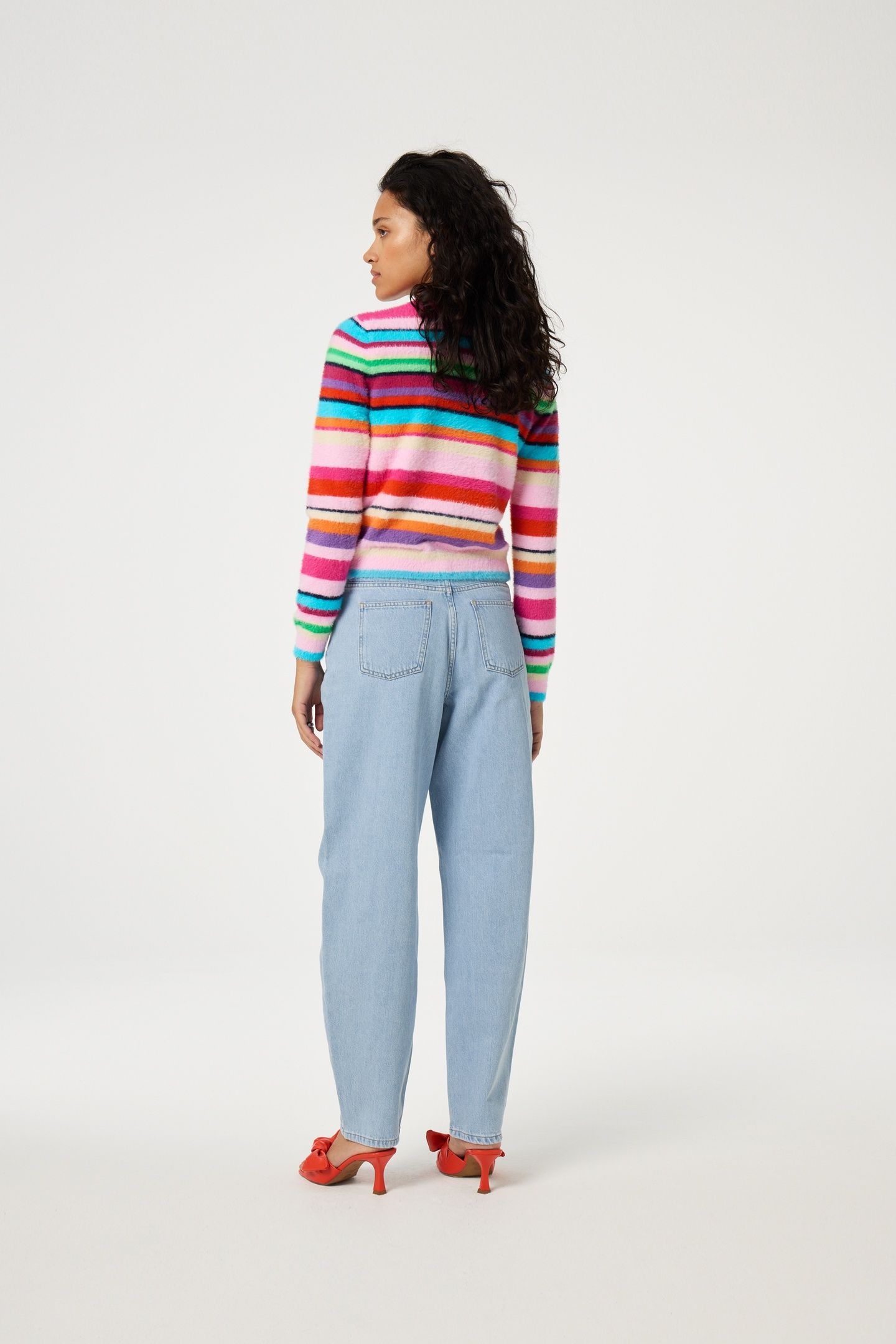 HENRY CARDIGAN MULTI STRIPE 3