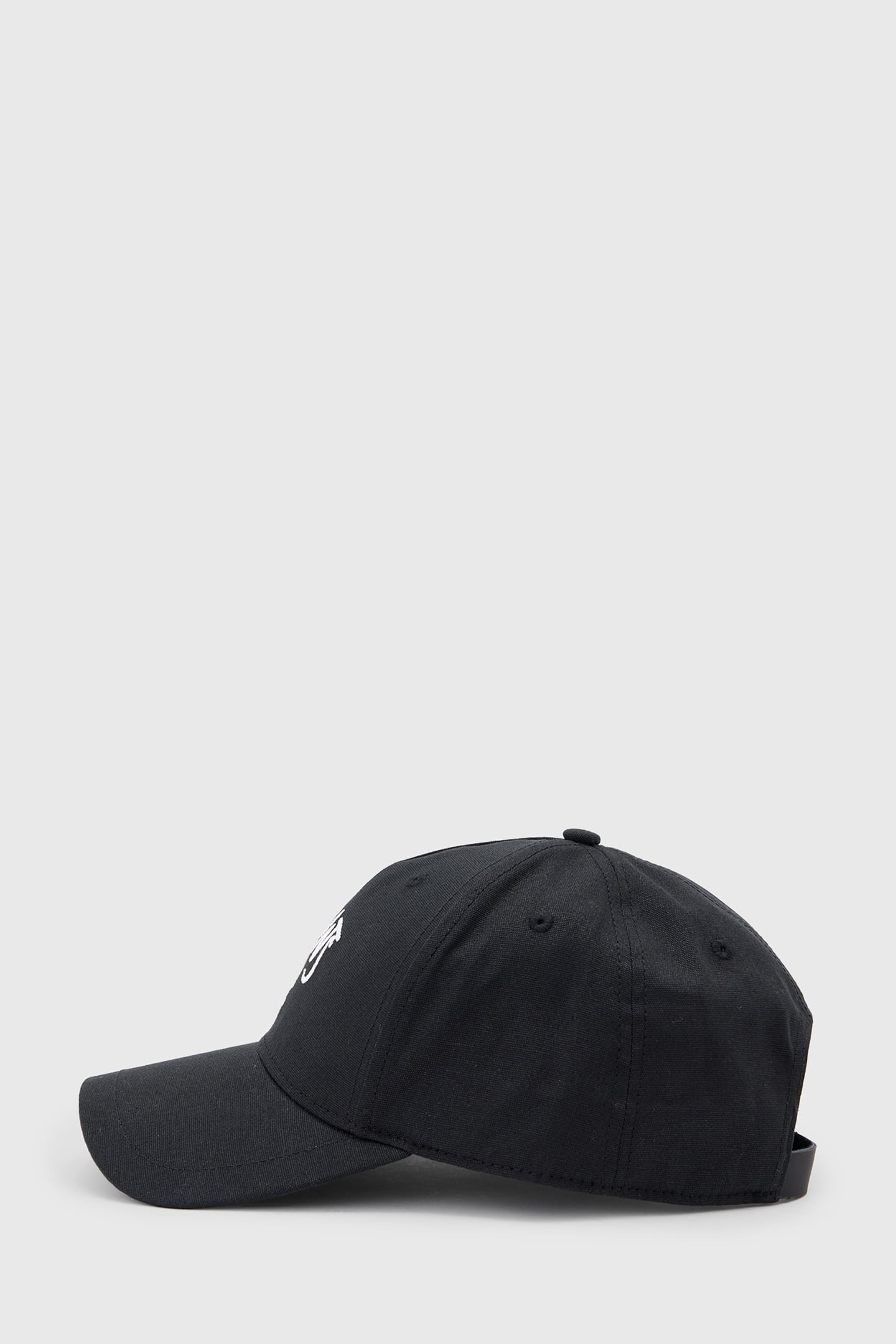 SPRAY LOGO BB CAP BLACK/CHALK WHITE 1