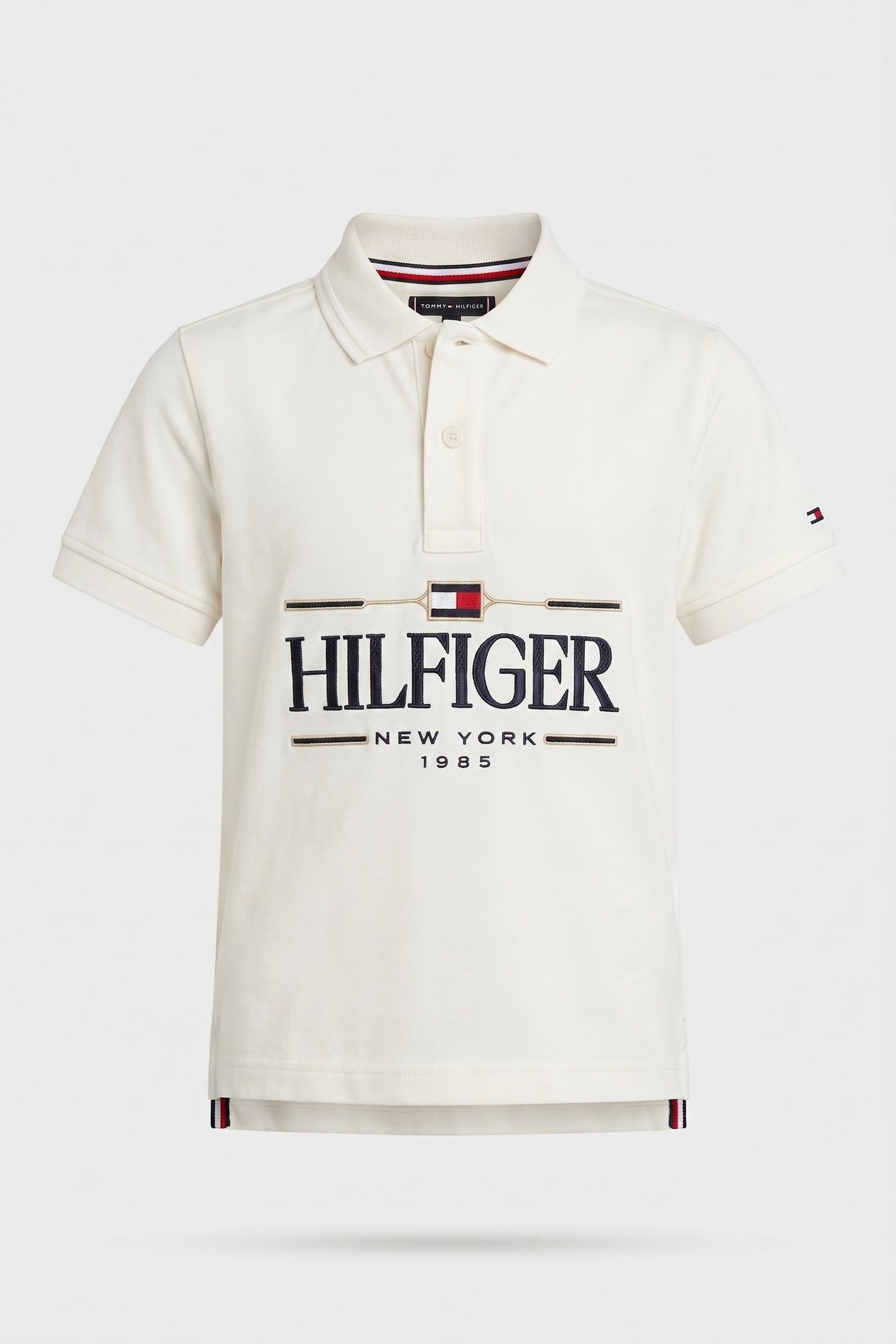BOYS TOMMY ICONS POLO ANCIENT WHITE 2