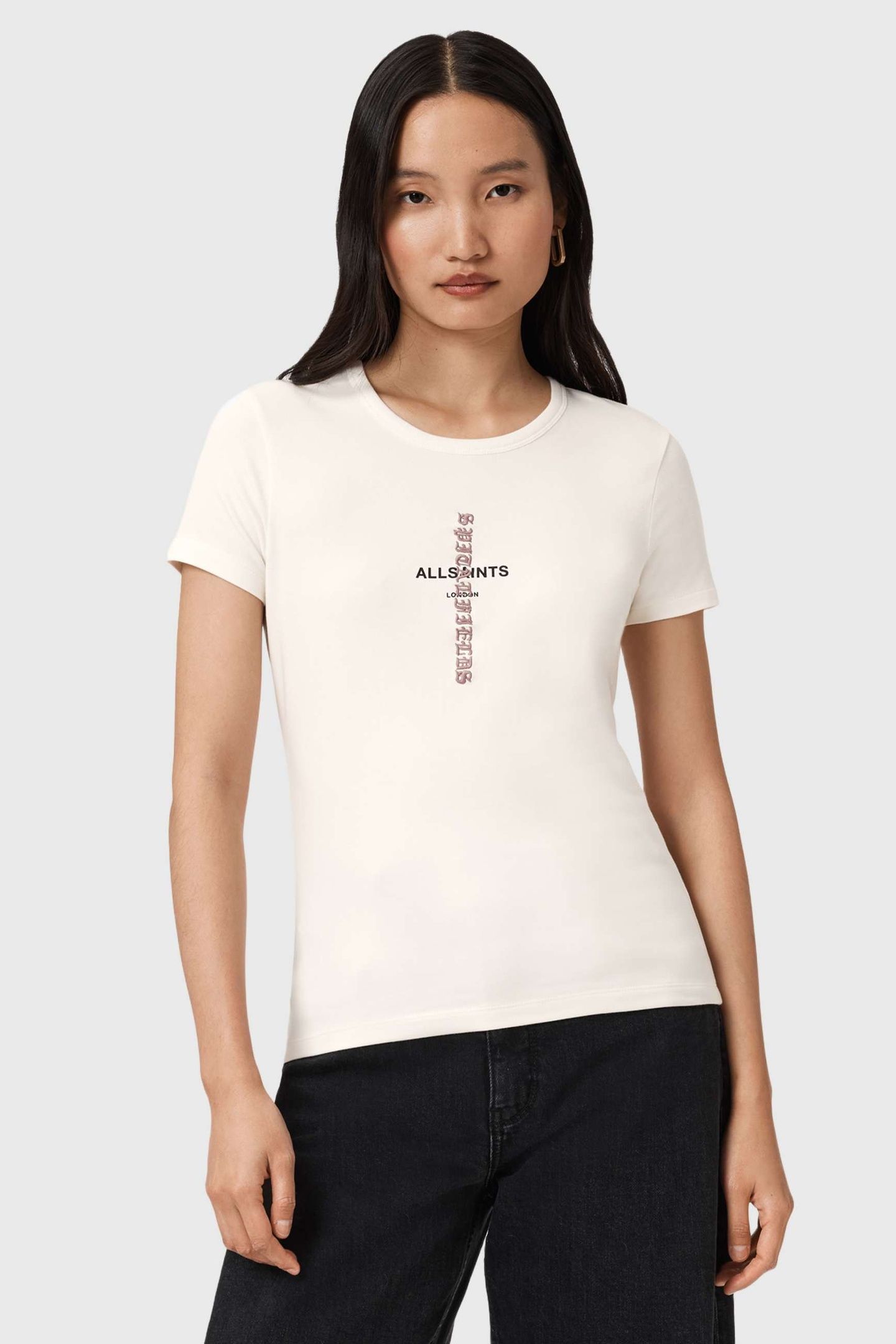 KNOX STEVIE TEE ASHEN WHITE 2