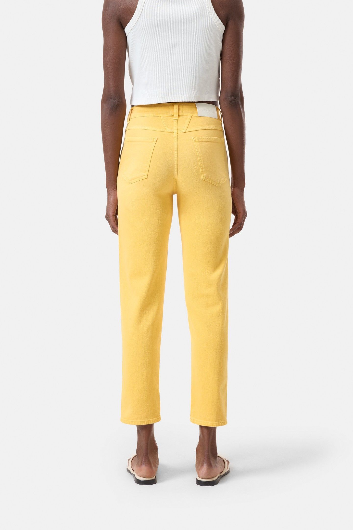 PEDAL PUSHER MANGO YELLOW 2