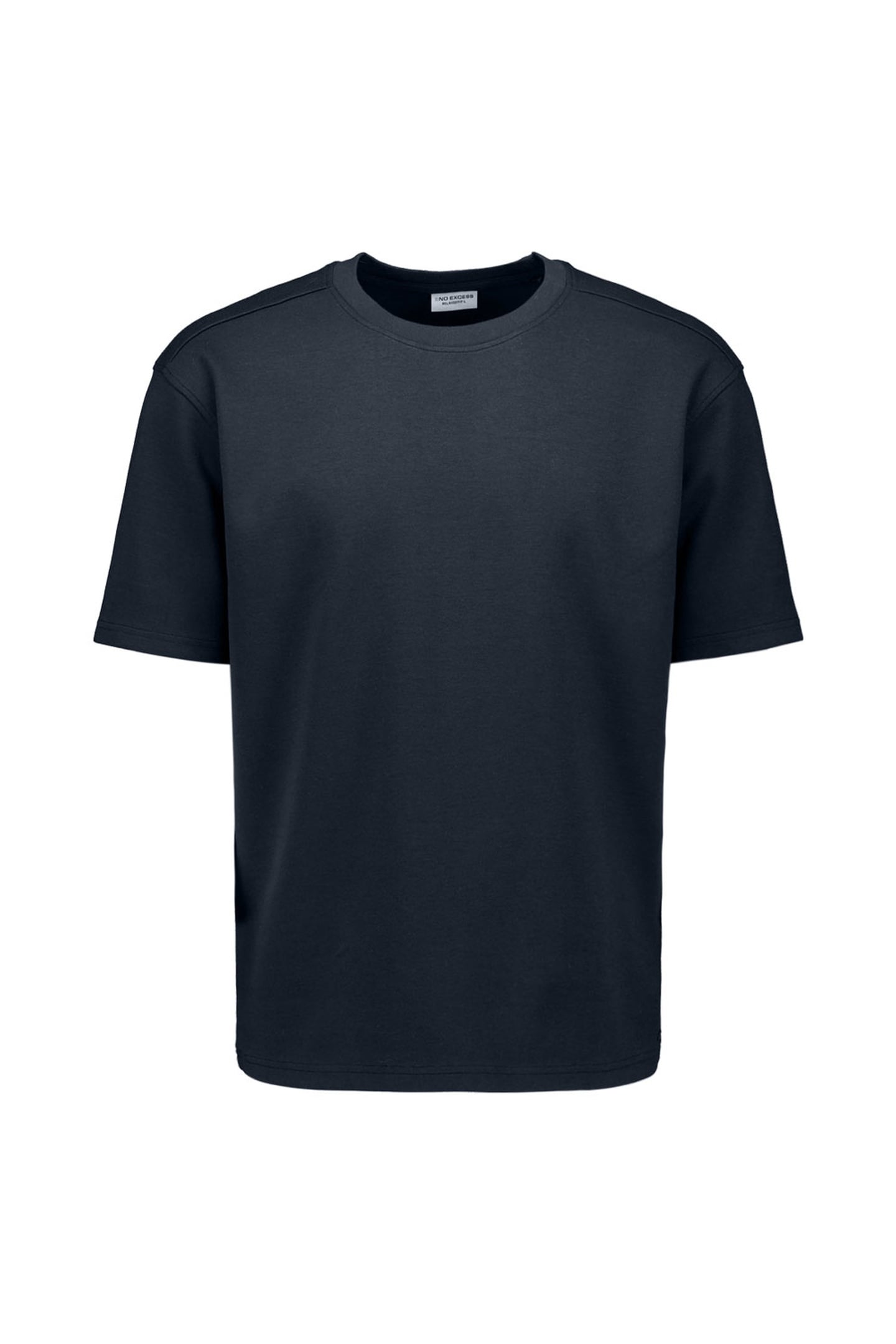 T-SHIRT CREWNECK SOLID HEAVY INTERLOCK NIGHT 4