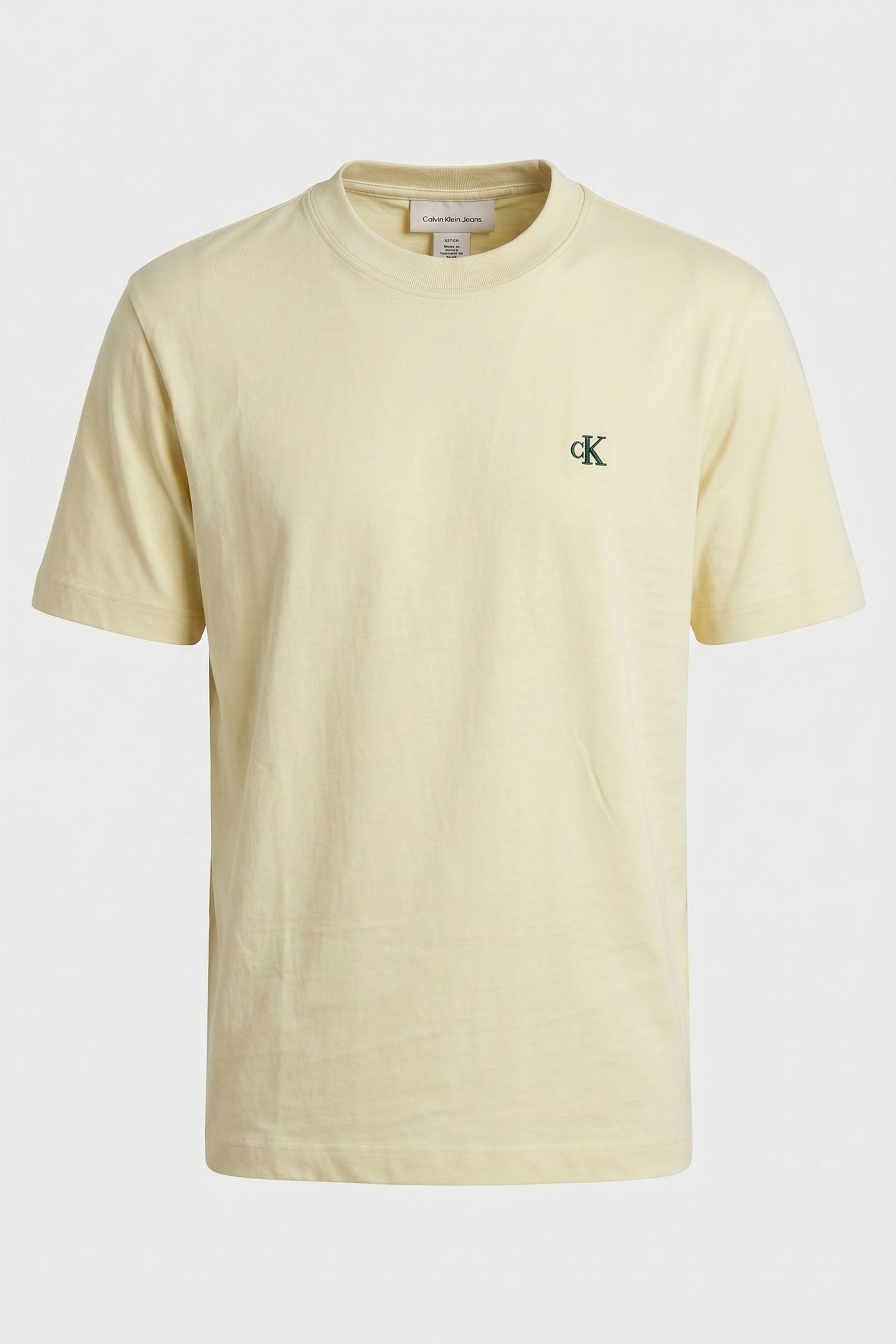 SS EASY MONOGRAM TEE LIME SPRITZ 3