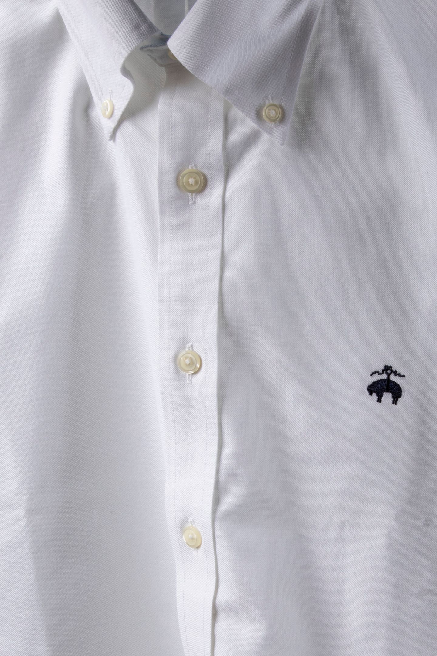 NON-IRON OXFORD STRETCH SOLIDS REGULAR SHIRT WHITE 6