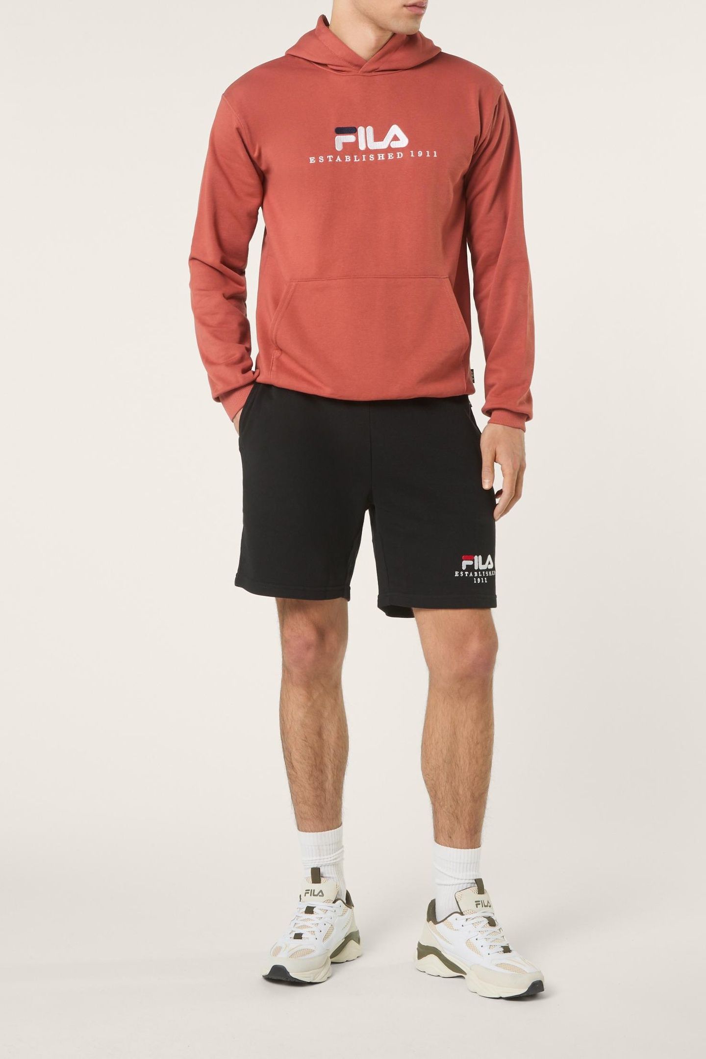 VALSERA REGULAR LOGO SWEAT SHORTS BLACK 2