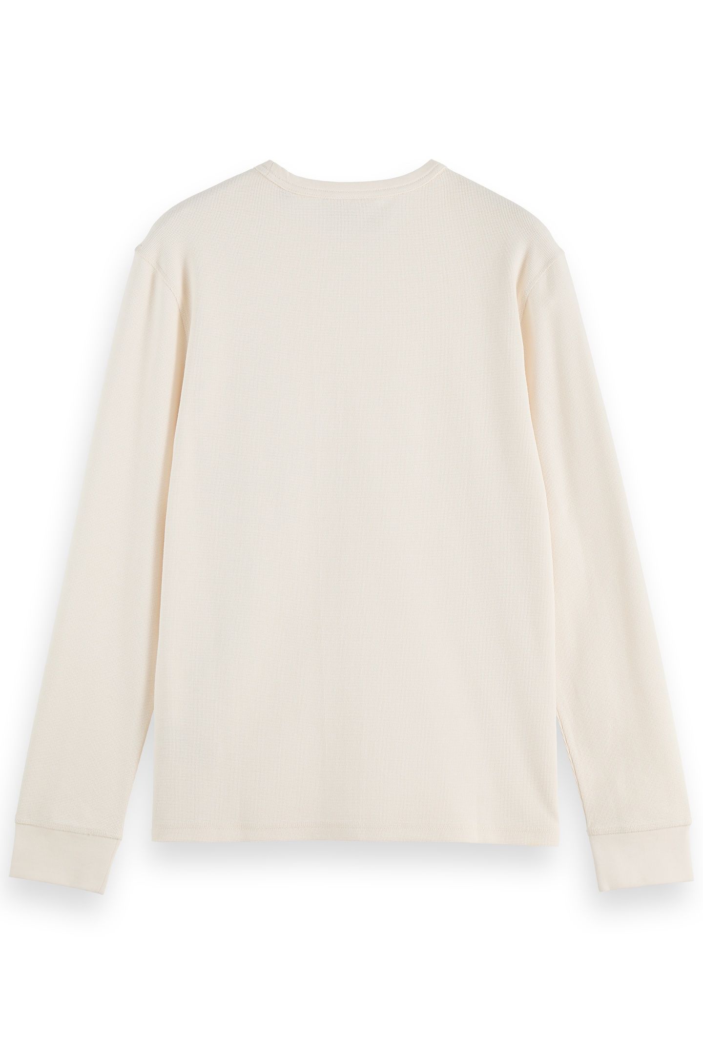 WAFFLE T-SHIRT LS EGGNOG 5