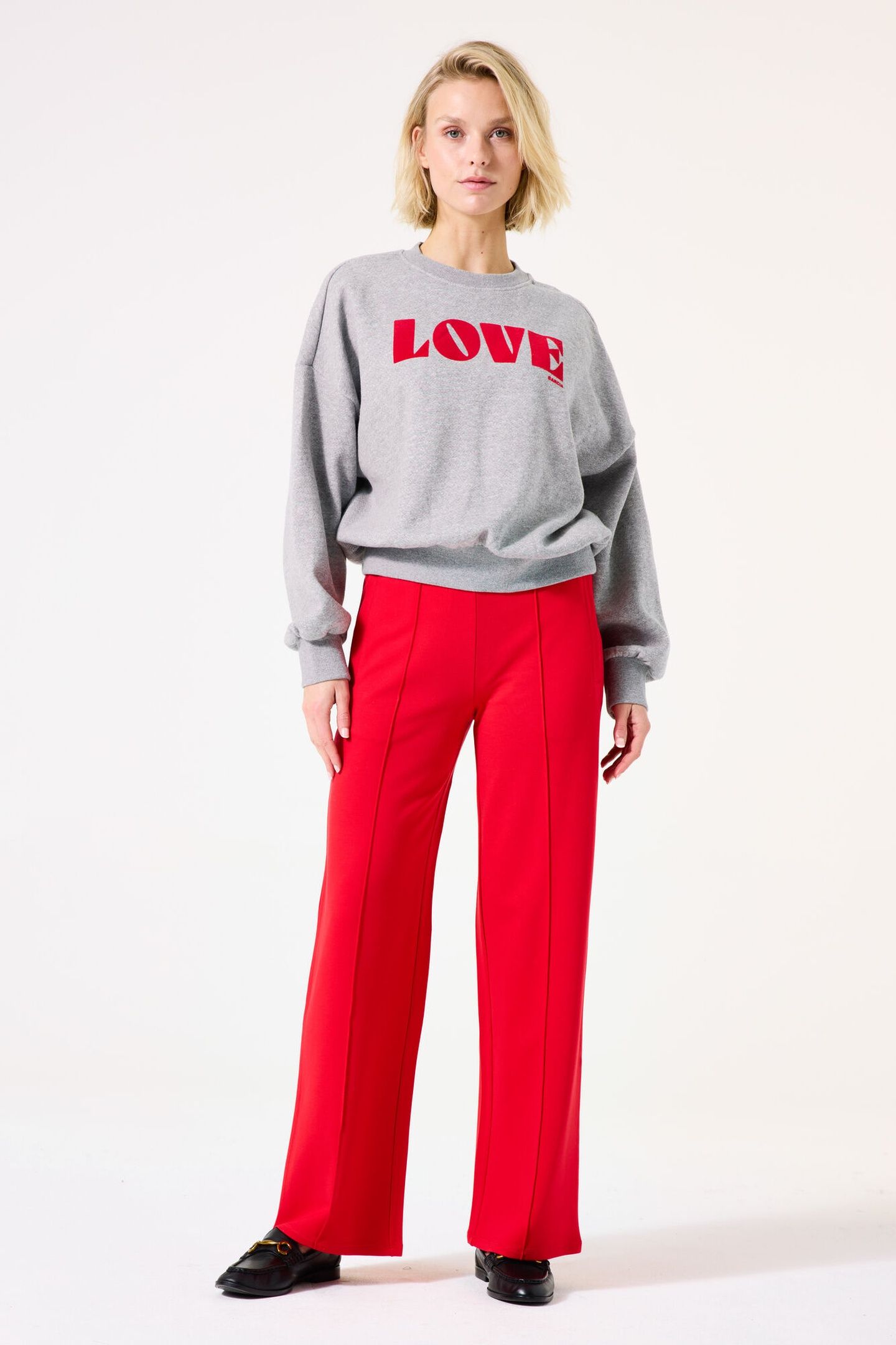 LADIES SWEAT GREY MELEE 2
