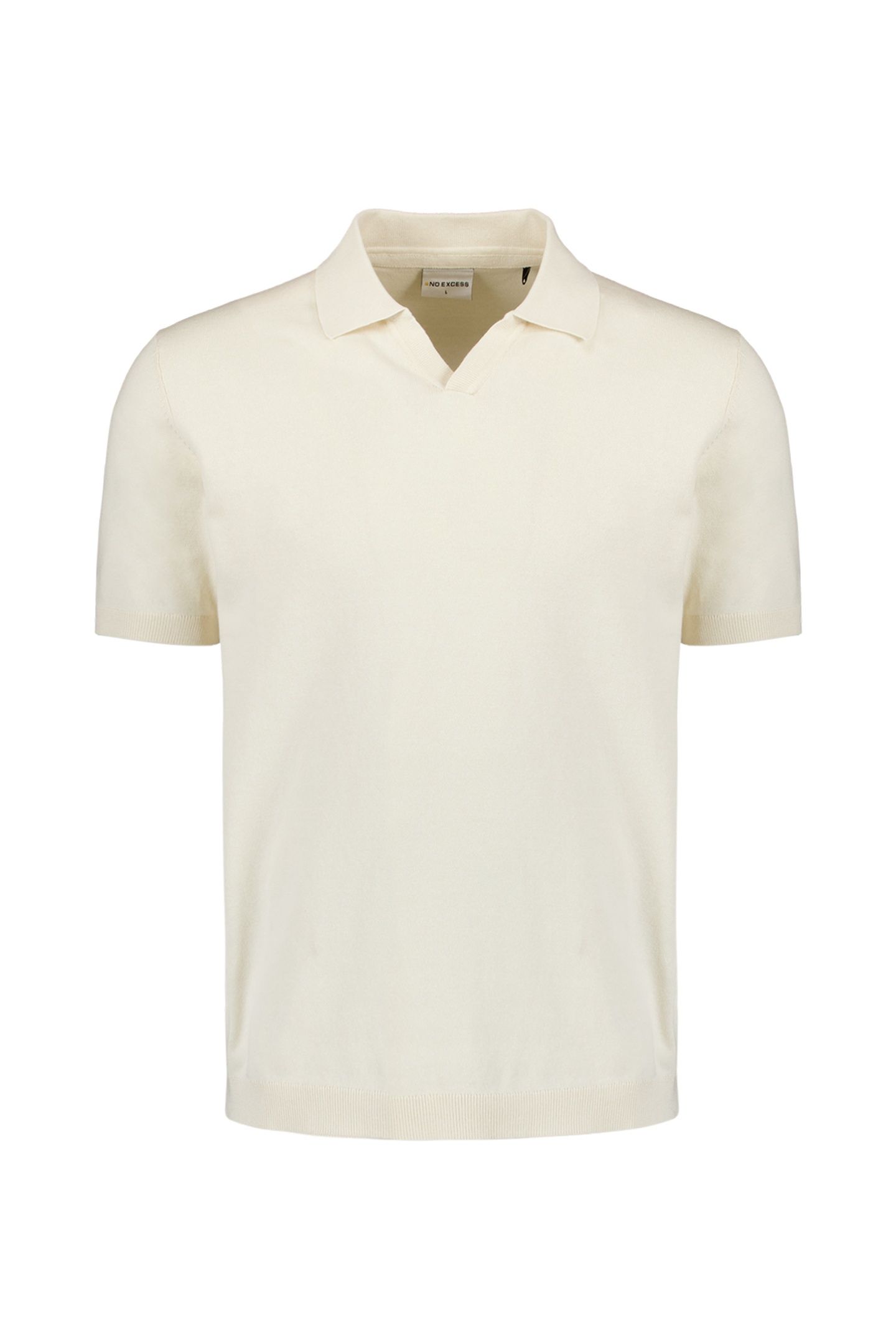 PULLOVER SHORT SLEEVE POLO V SOLID OFFWHITE 5