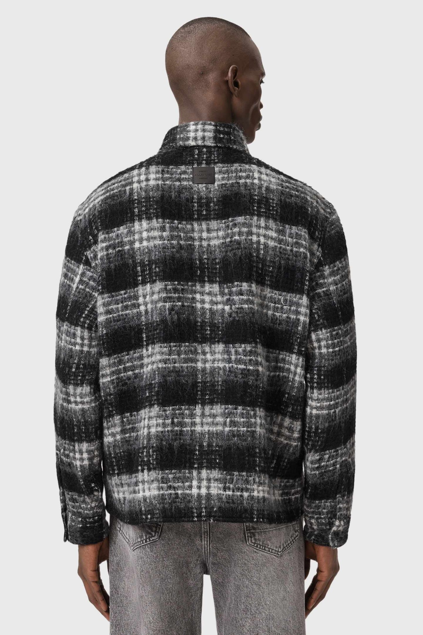 KOREY LS SHIRT BLACK/CHARCOAL 4