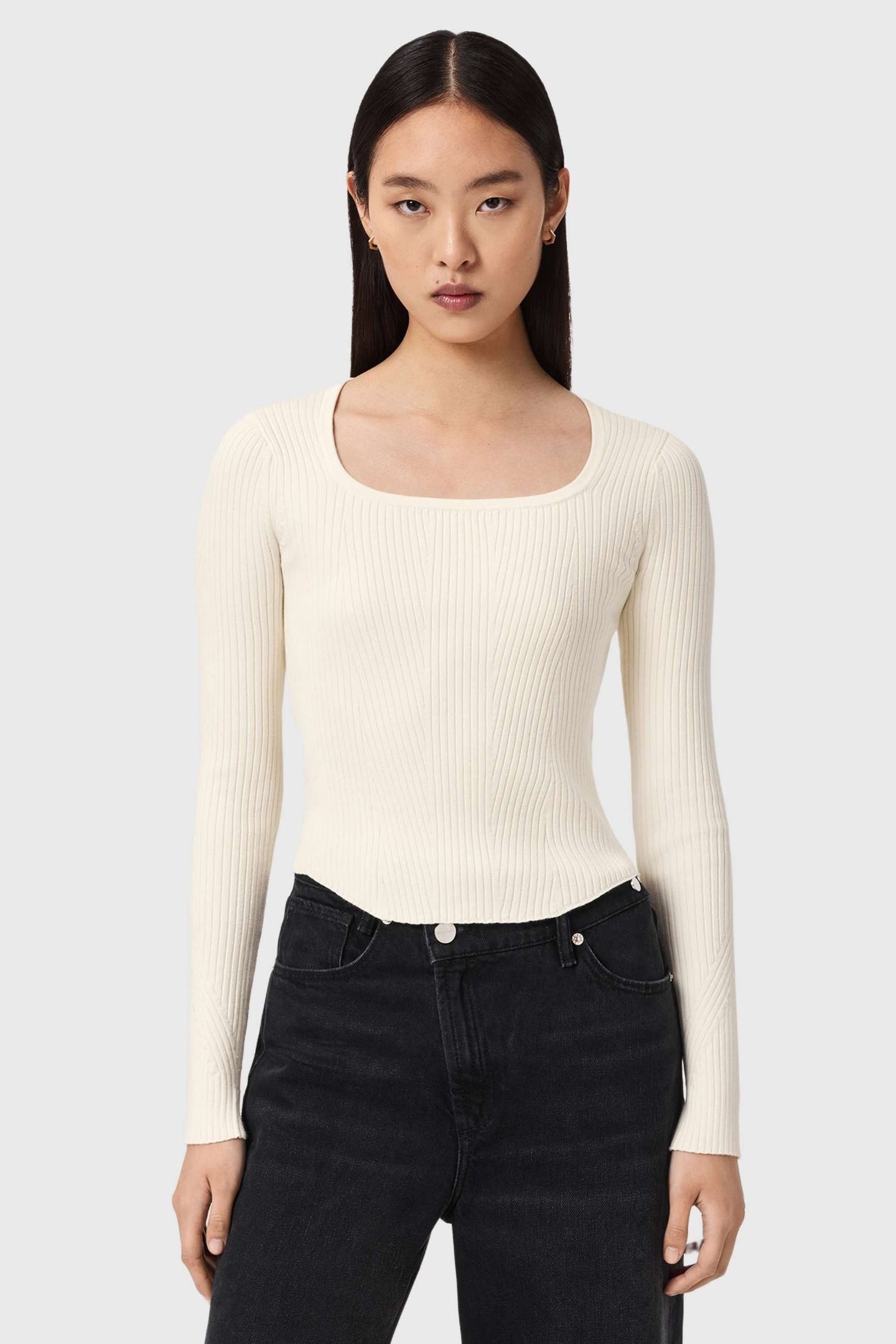CRUZ HALLY JUMPER CHALK WHITE 3