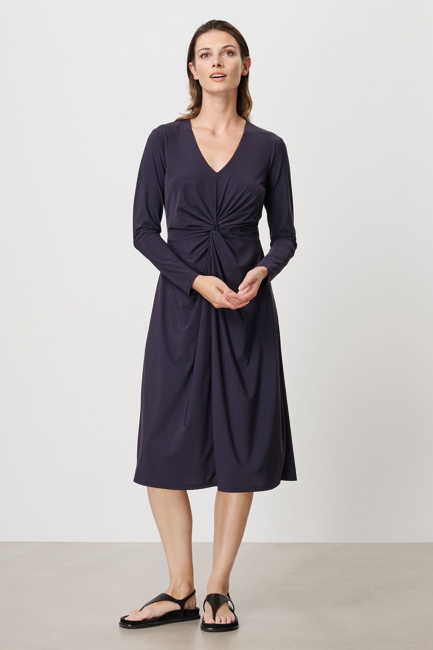 CATO DRESS INK BLUE 2