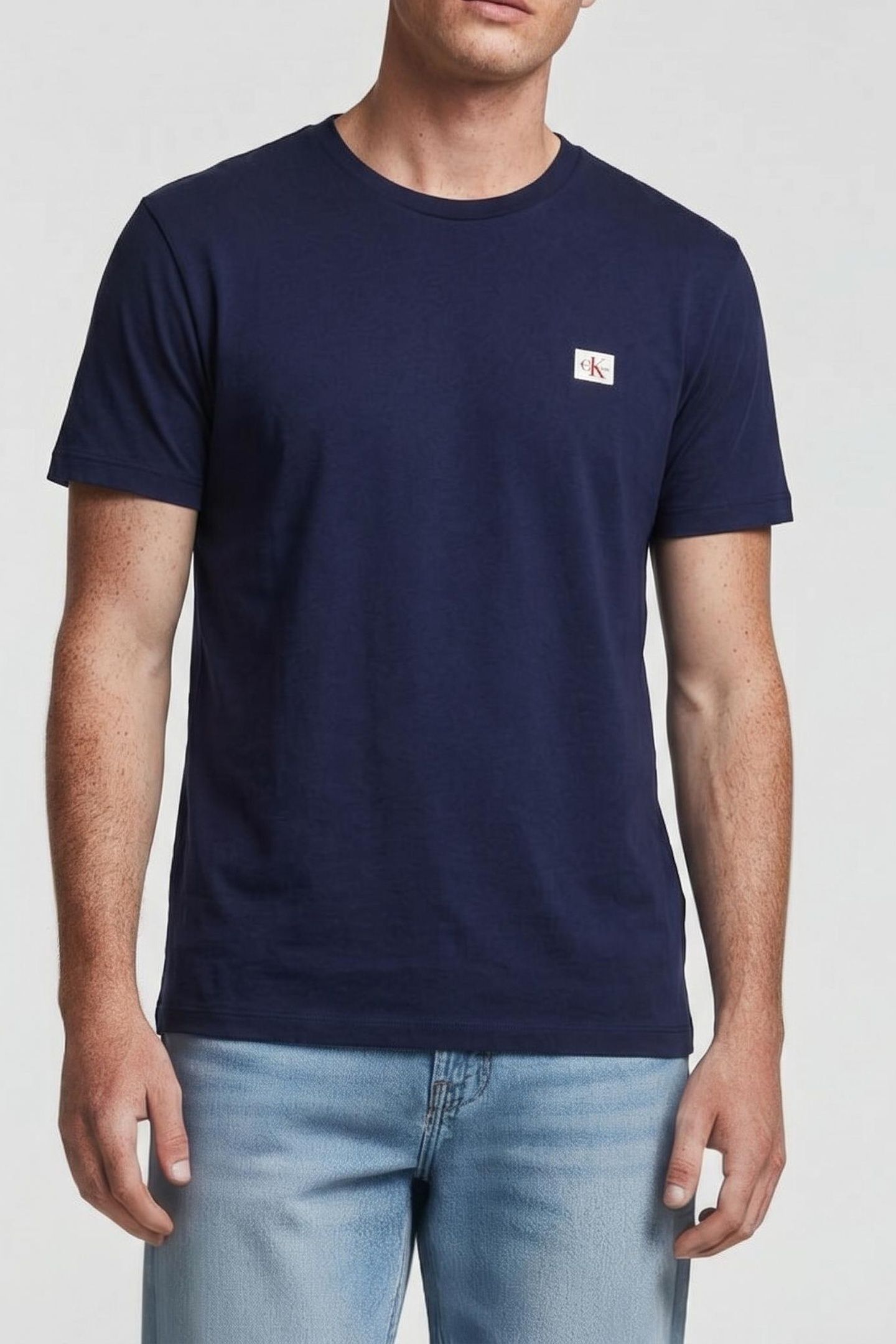SS BADGE 30S JERSEY MARITIME BLUE 1
