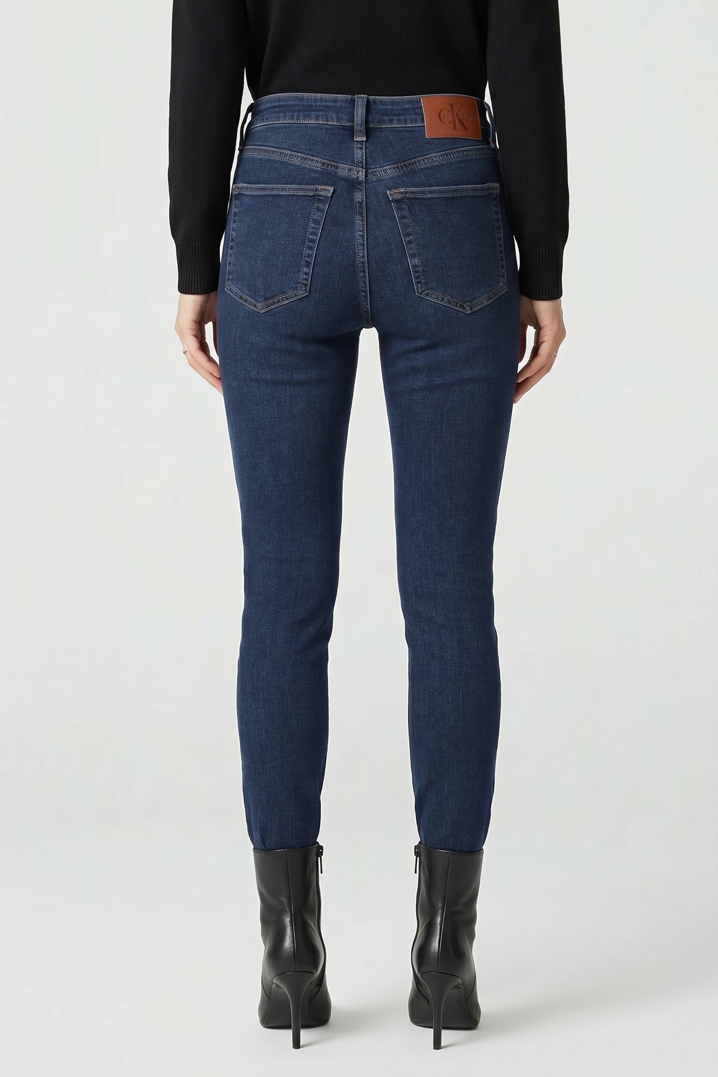 EU HIGH RISE SKINNY JEANS WINTER STORM 2